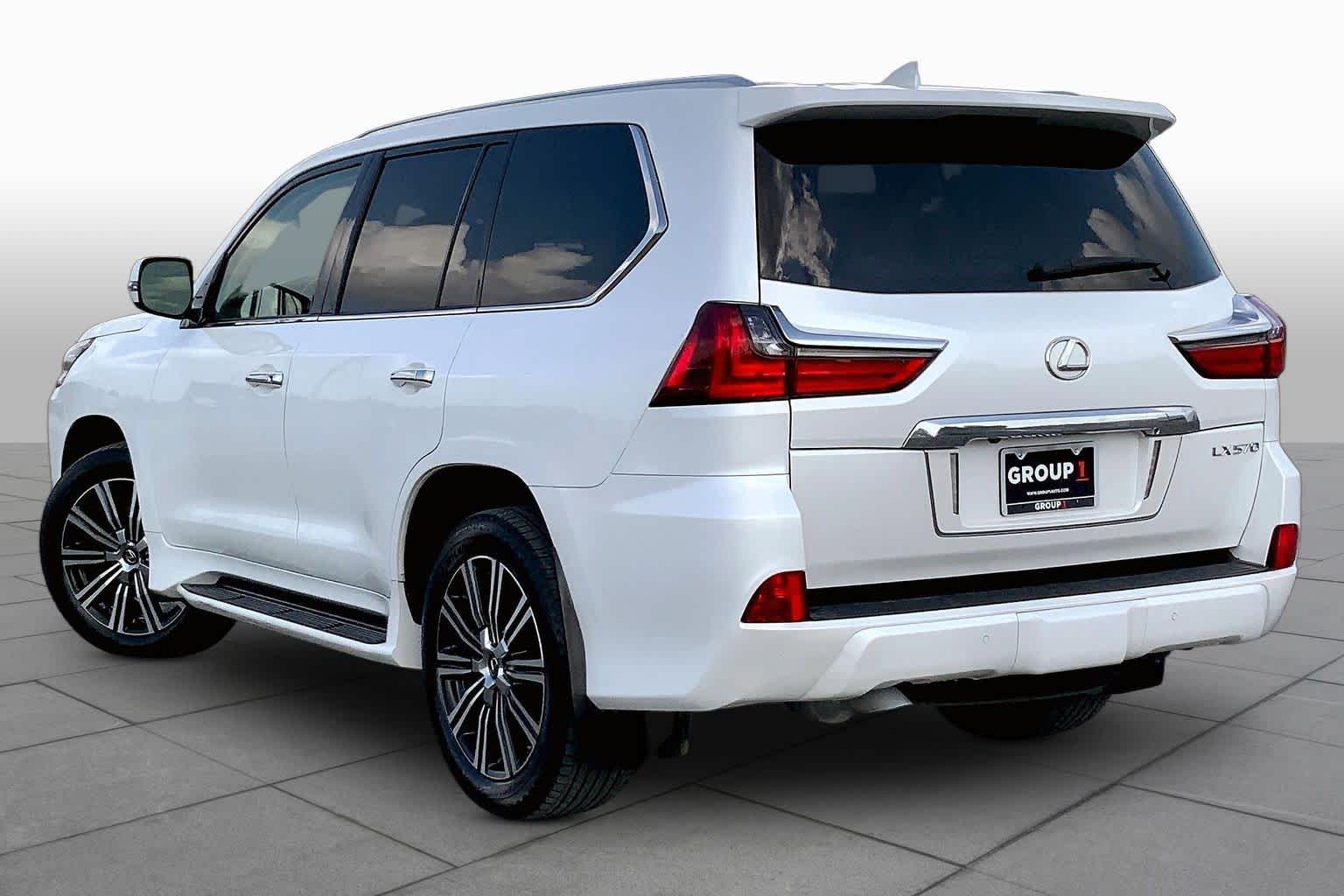 2020 Lexus LX 570  Eminent White Pearl at Texan GMC Buick