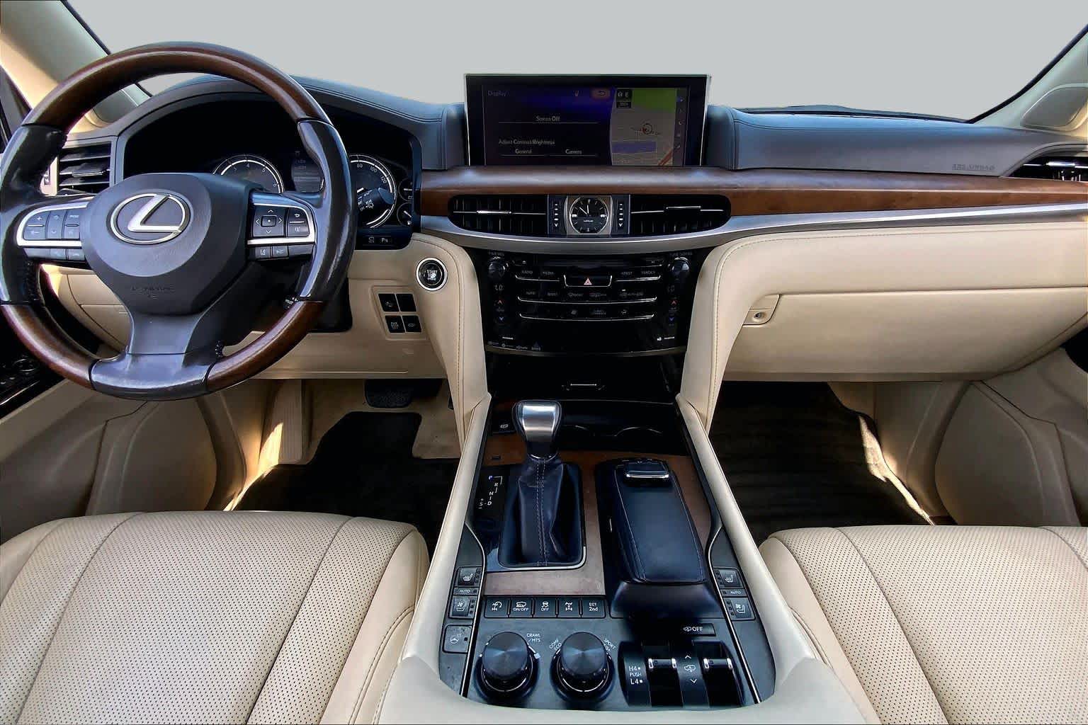 2020 Lexus LX 570  Eminent White Pearl at Texan GMC Buick