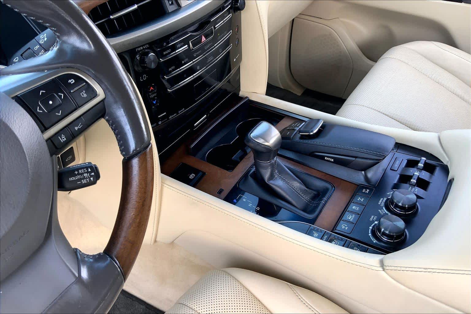 2020 Lexus LX 570  Eminent White Pearl at Texan GMC Buick
