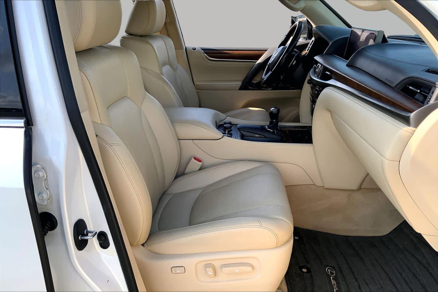 2020 Lexus LX 570  Eminent White Pearl at Texan GMC Buick