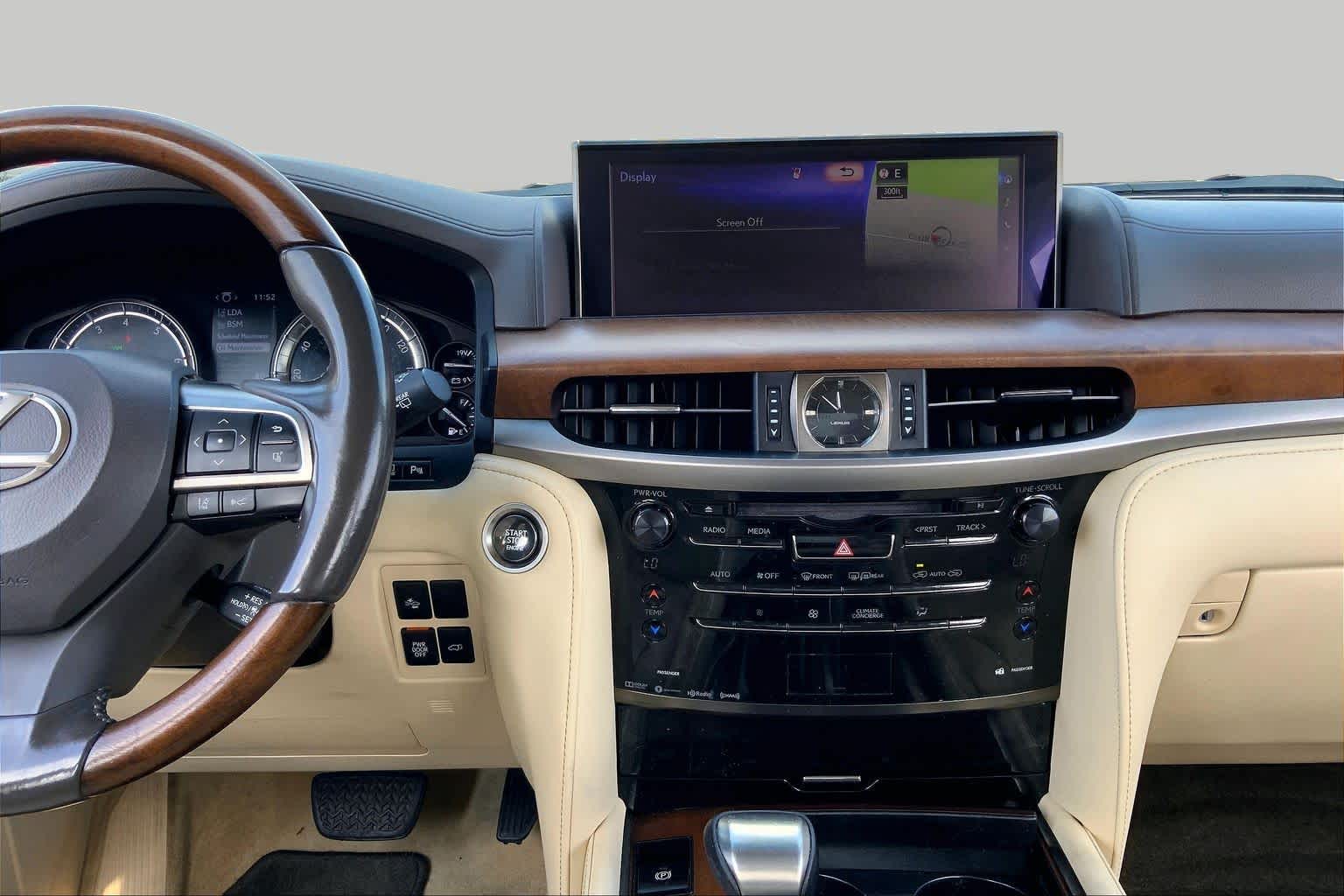 2020 Lexus LX 570  Eminent White Pearl at Texan GMC Buick