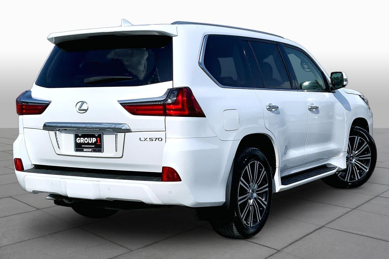2020 Lexus LX 570  Eminent White Pearl at Texan GMC Buick