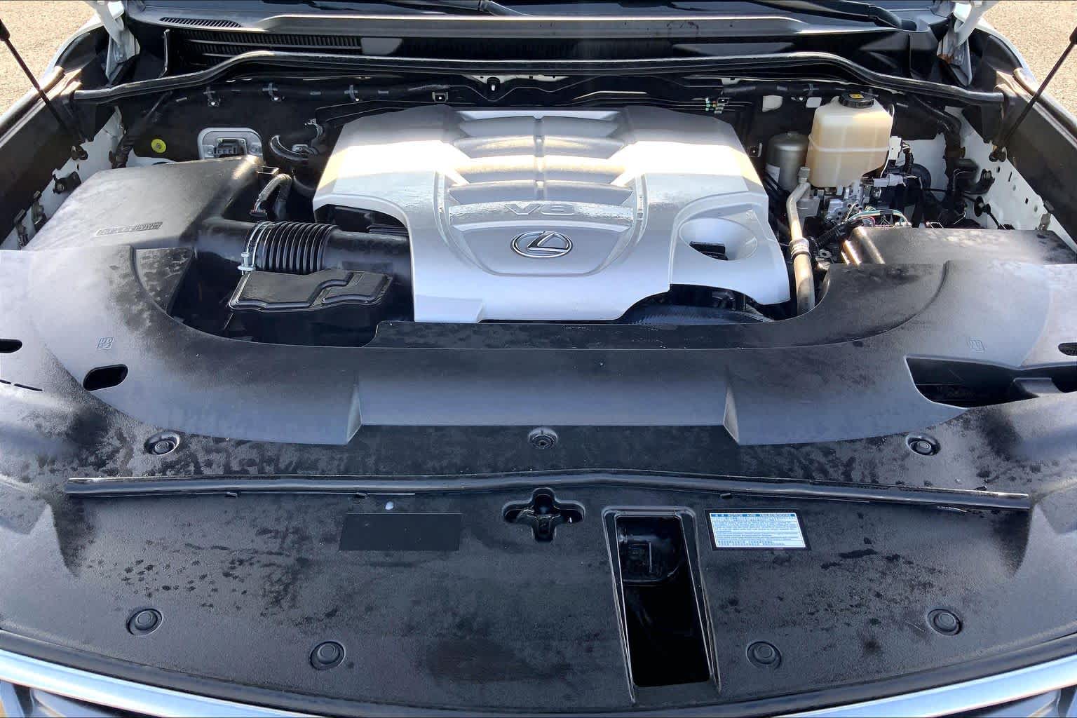 2020 Lexus LX 570  Eminent White Pearl at Texan GMC Buick