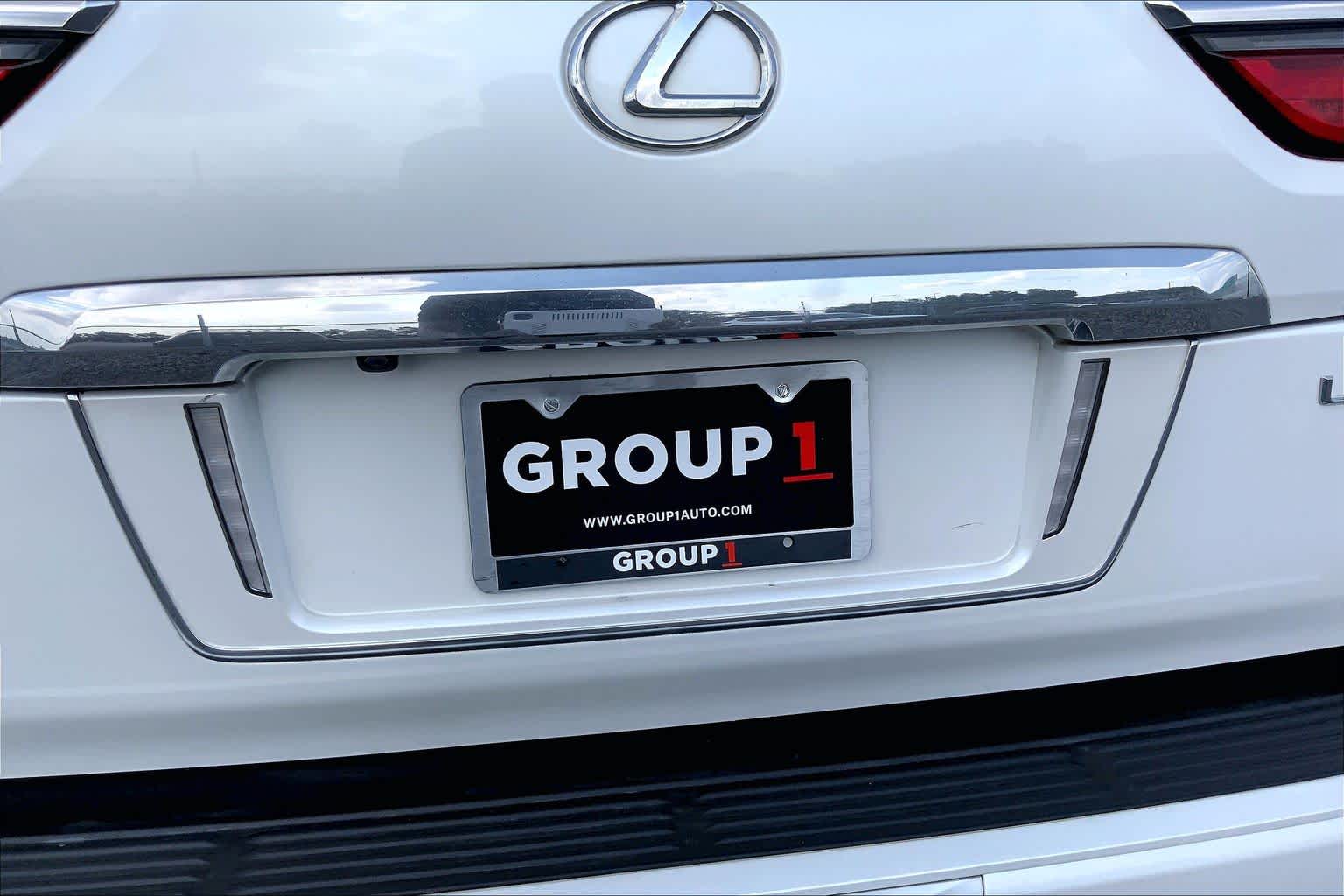 2020 Lexus LX 570  Eminent White Pearl at Texan GMC Buick