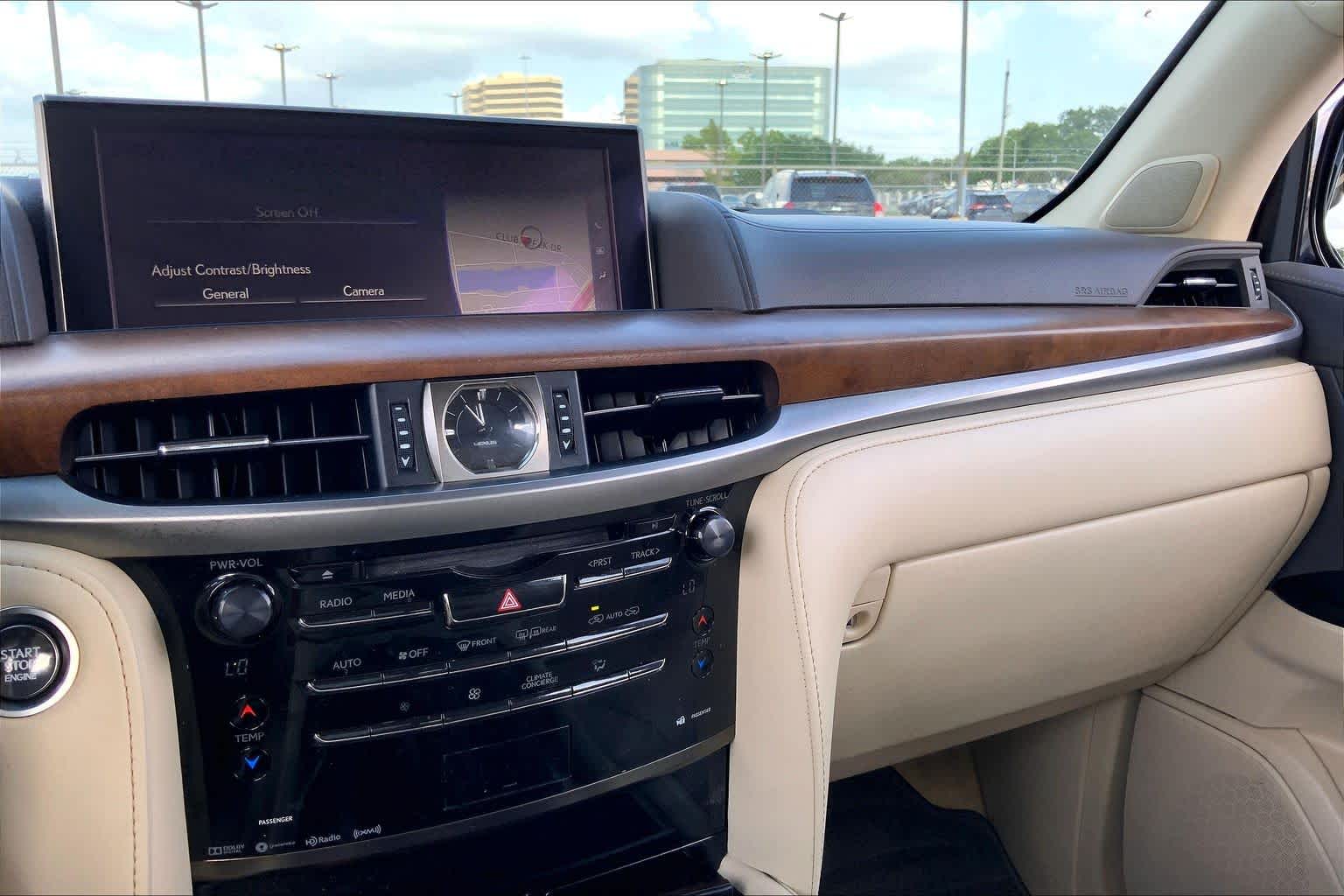 2020 Lexus LX 570  Eminent White Pearl at Texan GMC Buick
