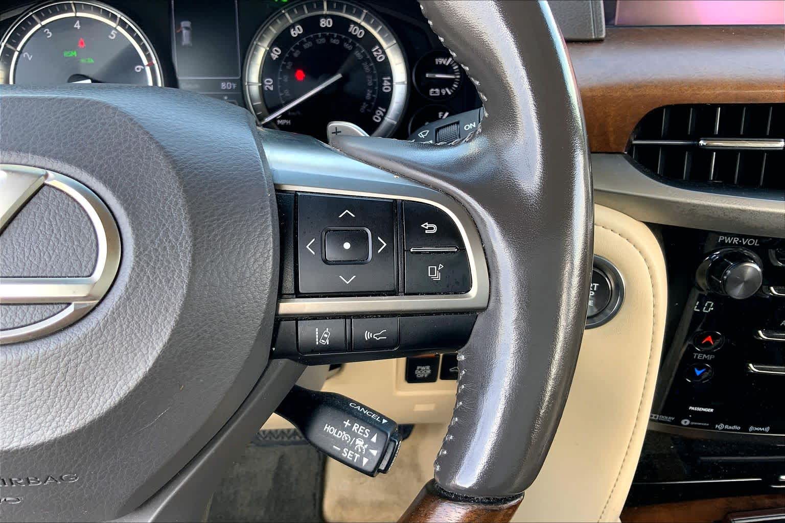 2020 Lexus LX 570  Eminent White Pearl at Texan GMC Buick