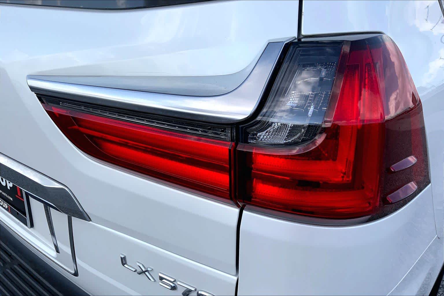2020 Lexus LX 570  Eminent White Pearl at Texan GMC Buick