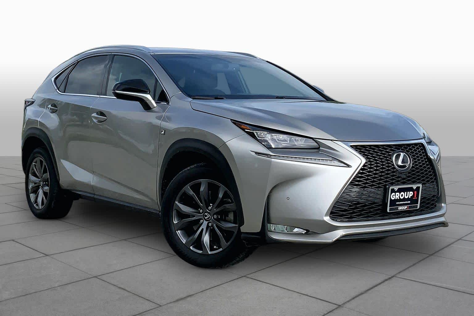 2016 Lexus NX 200t  F Sport  Atomic Silver at Lexus Southwest Houston