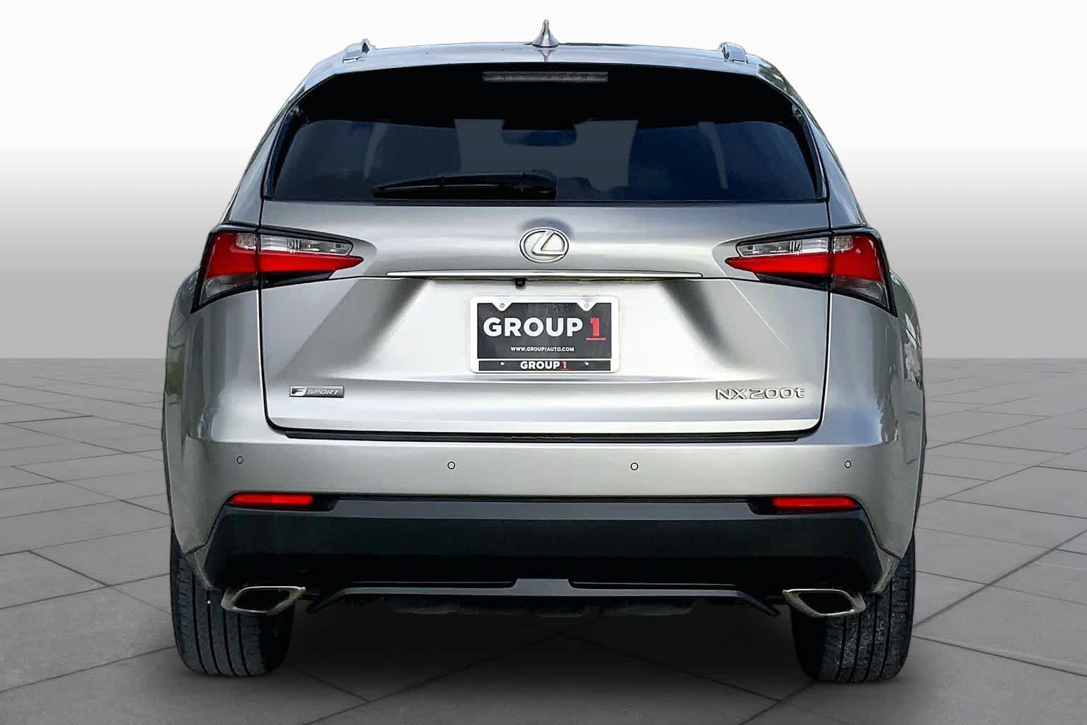 2016 Lexus NX 200t  F Sport  Atomic Silver at Lexus Southwest Houston