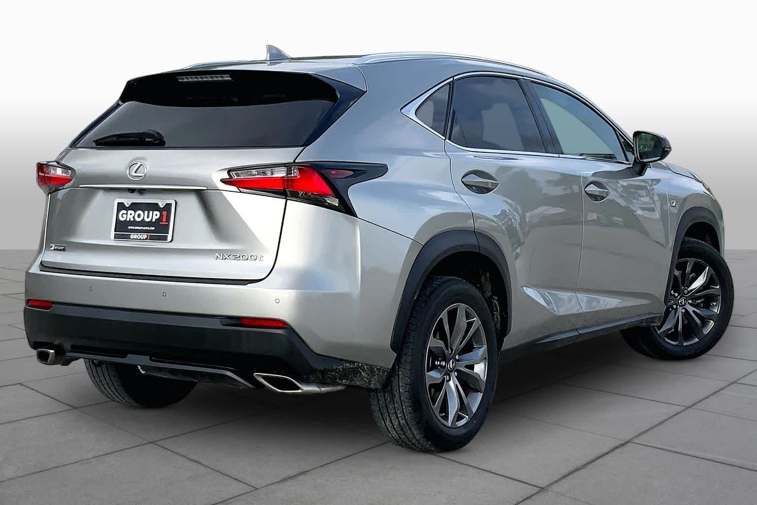2016 Lexus NX 200t  F Sport  Atomic Silver at Lexus Southwest Houston