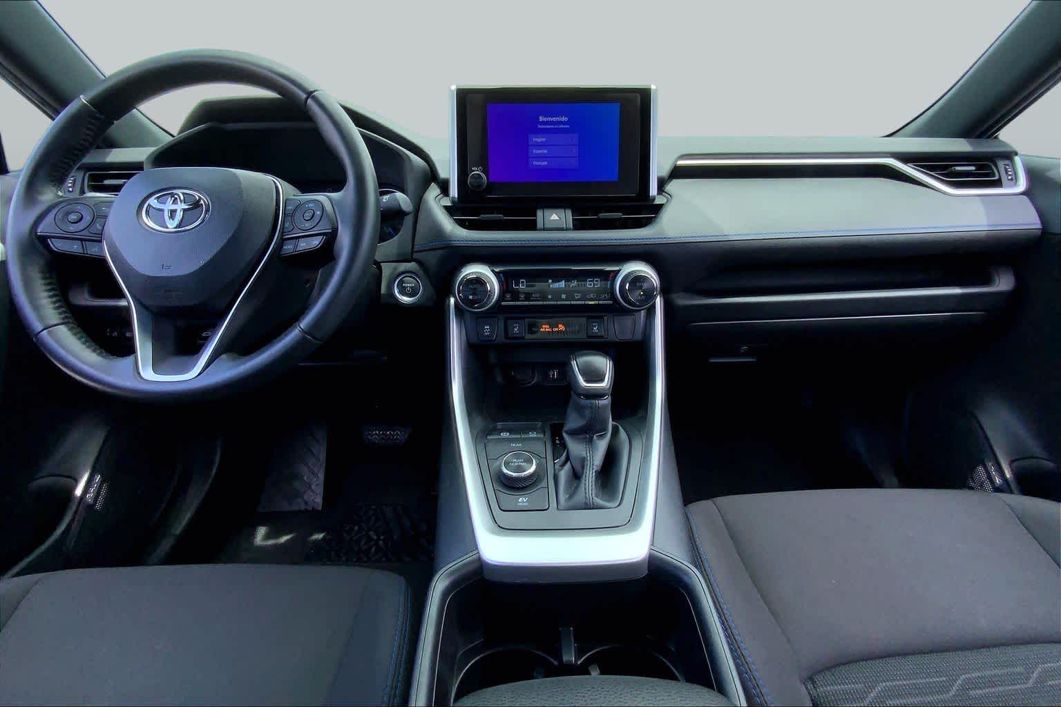 2023 Toyota RAV4 Hybrid SE Silver Sky Metallic at Group 1 Toyota Southwest