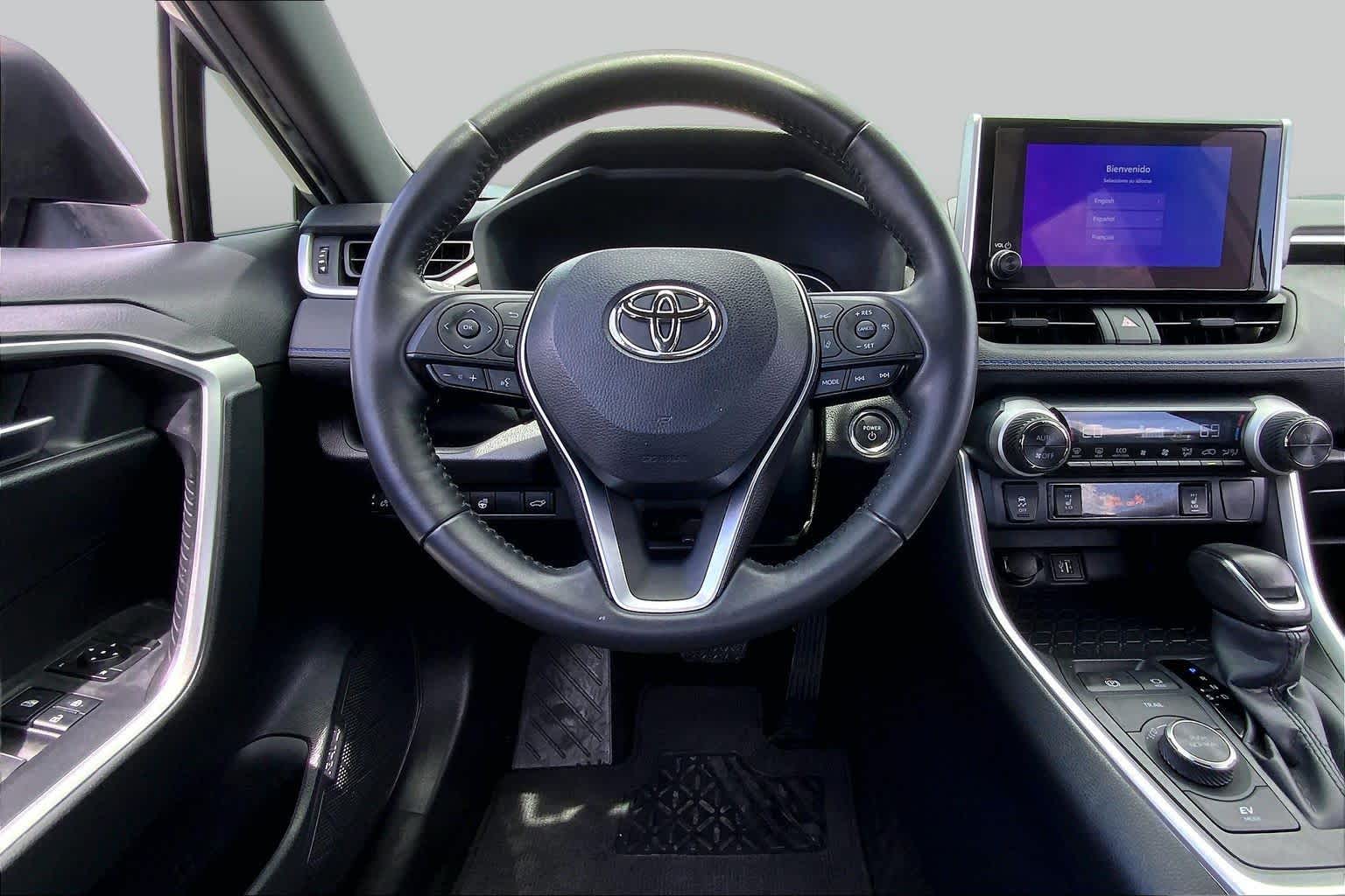 2023 Toyota RAV4 Hybrid SE Silver Sky Metallic at Group 1 Toyota Southwest
