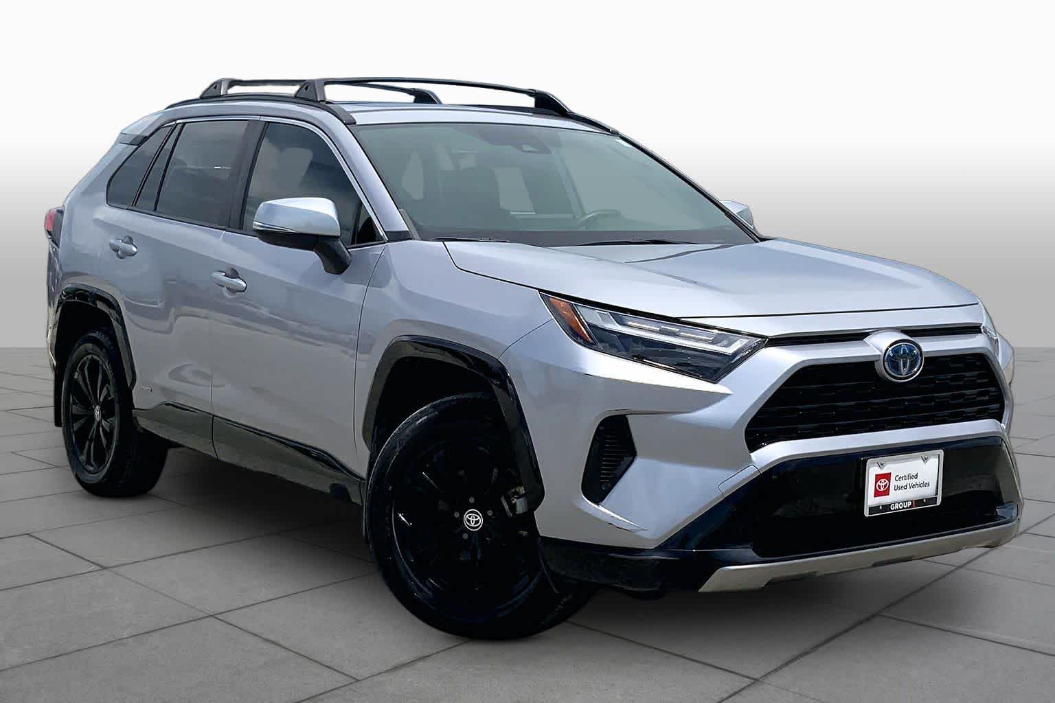 2023 Toyota RAV4 Hybrid SE Silver Sky Metallic at Group 1 Toyota Southwest