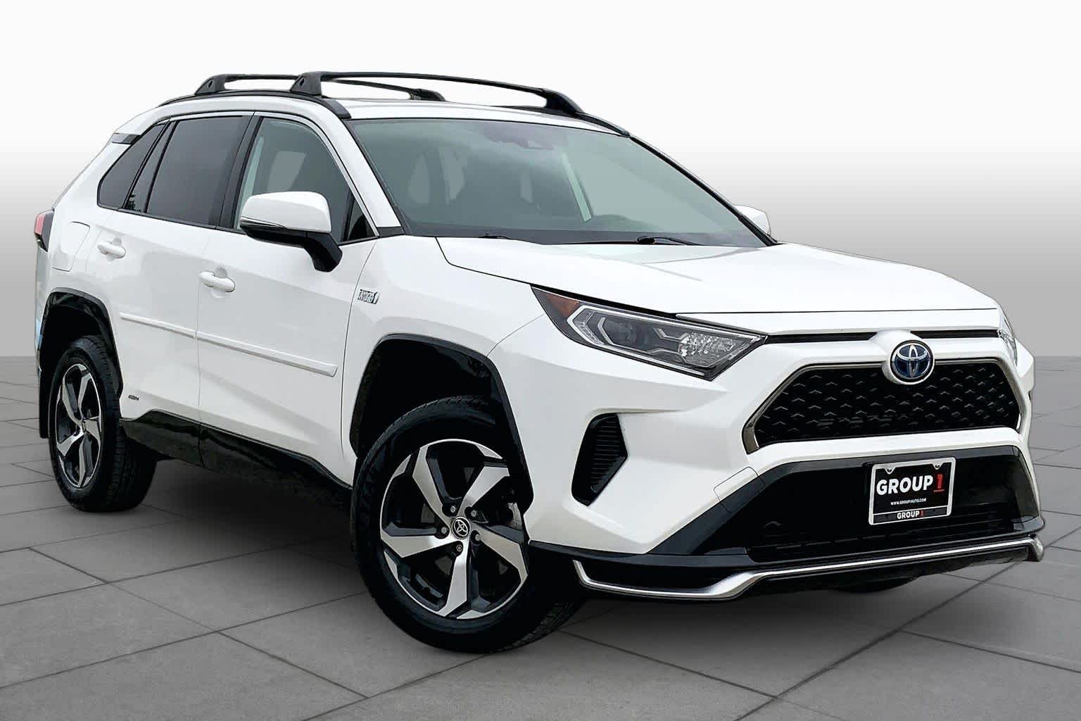 2021 Toyota RAV4 Prime SE Super White at Group 1 Toyota Southwest