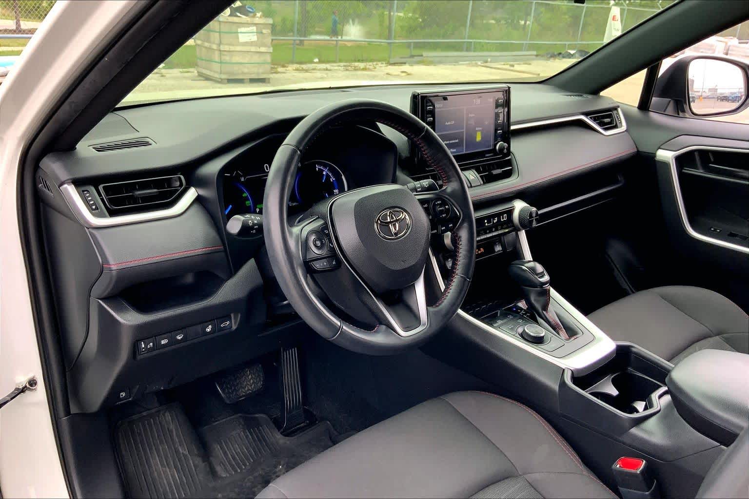 2021 Toyota RAV4 Prime SE Super White at Group 1 Toyota Southwest