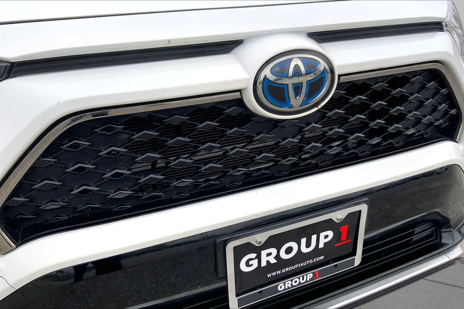 2021 Toyota RAV4 Prime SE Super White at Group 1 GMC Buick South