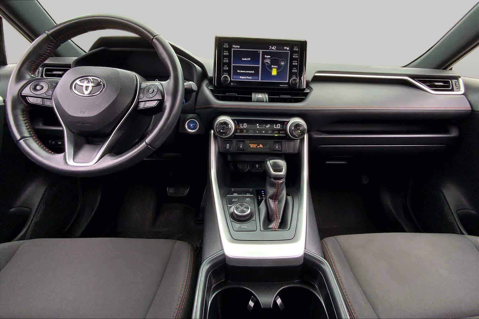 2021 Toyota RAV4 Prime SE Super White at Group 1 GMC Buick South