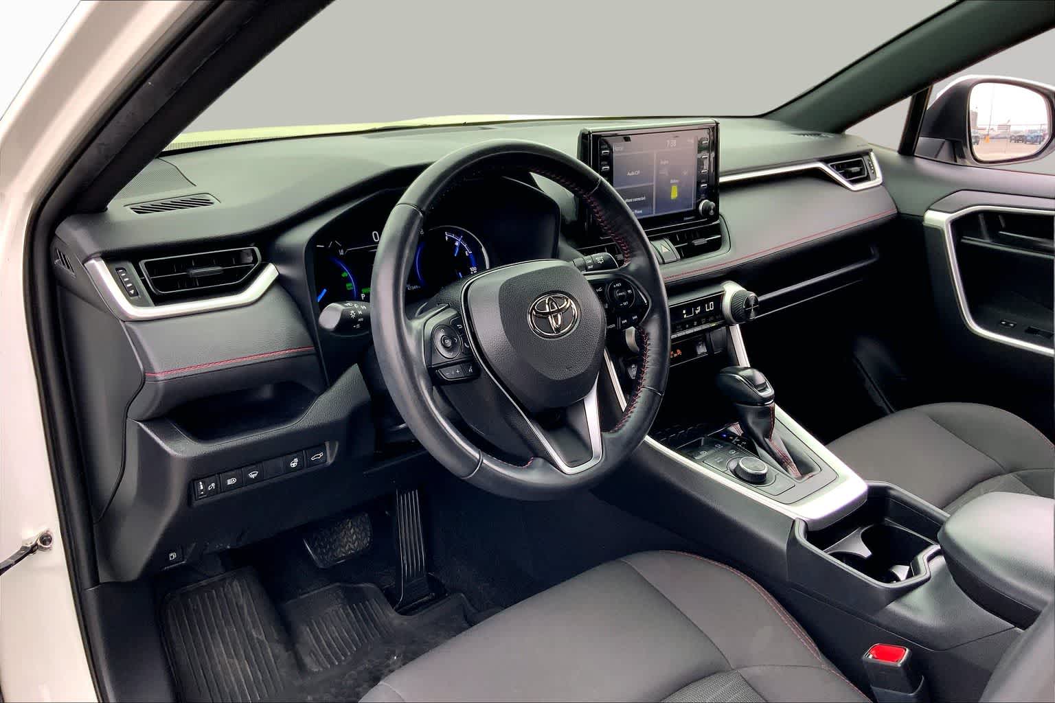 2021 Toyota RAV4 Prime SE Super White at Group 1 GMC Buick South