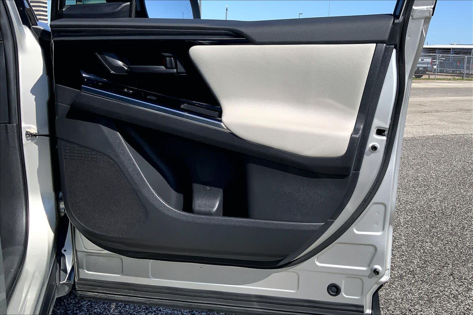 2023 Toyota bZ4X Limited Elemental Silver Metallic w/Black Roof at Group 1 Toyota Southwest