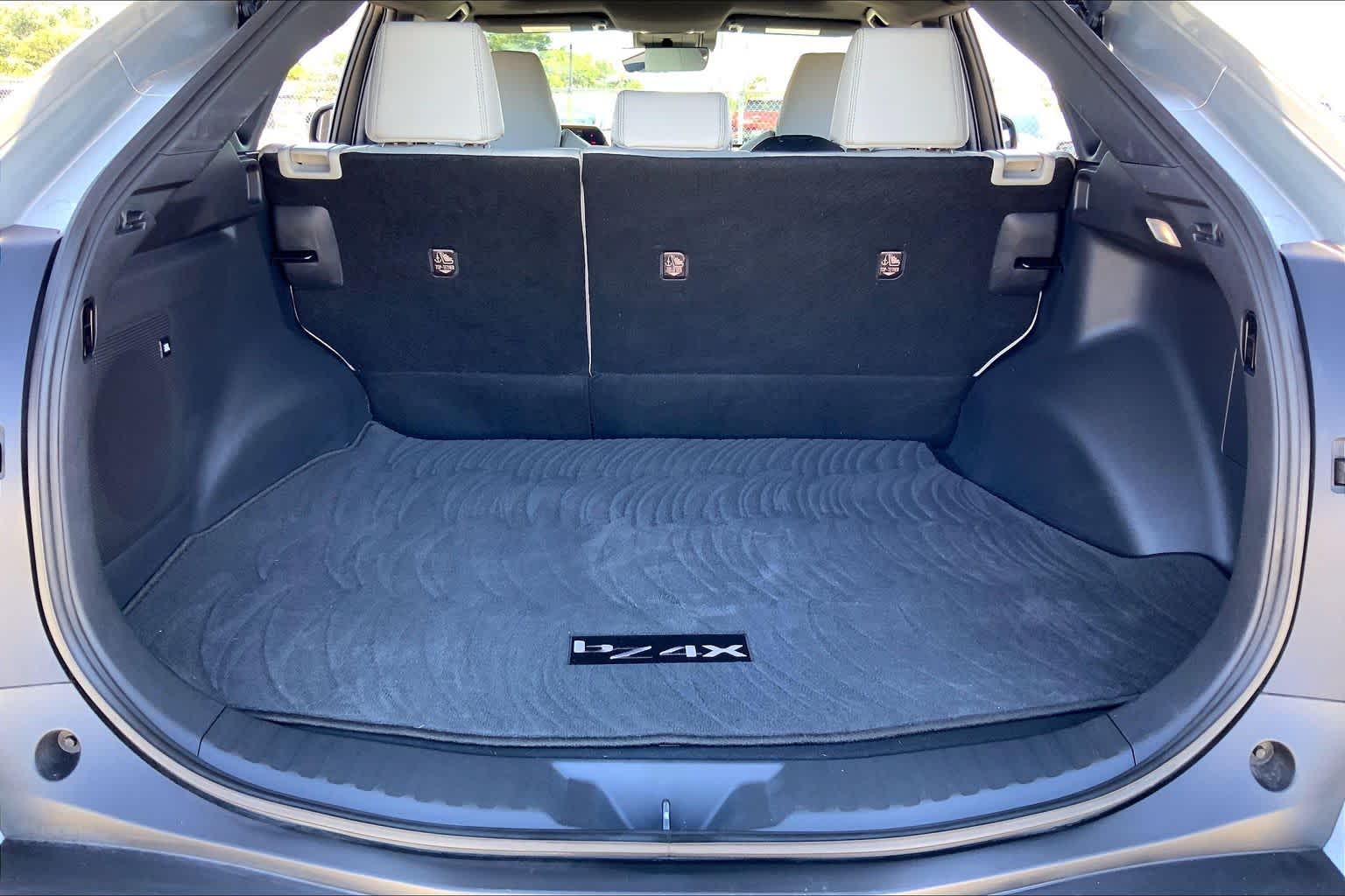 2023 Toyota bZ4X Limited Elemental Silver Metallic w/Black Roof at Group 1 Toyota Southwest