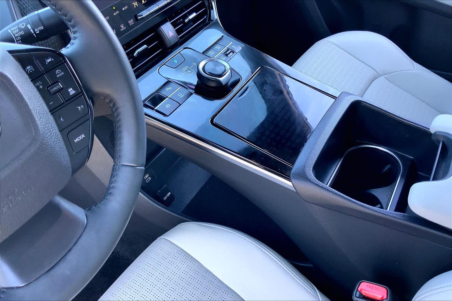 2023 Toyota bZ4X Limited Elemental Silver Metallic w/Black Roof at Group 1 Toyota Southwest