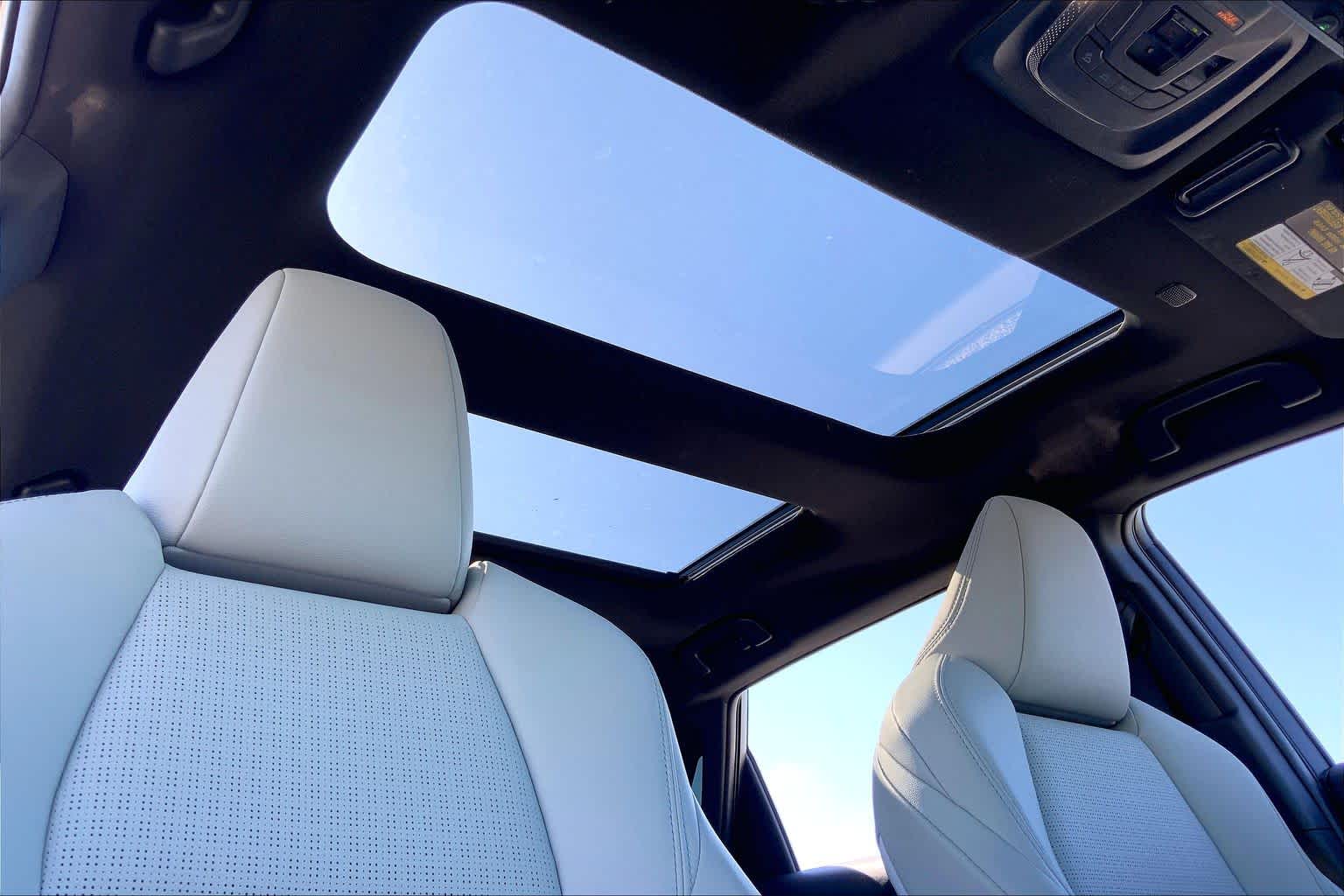 2023 Toyota bZ4X Limited Elemental Silver Metallic w/Black Roof at Group 1 Toyota Southwest