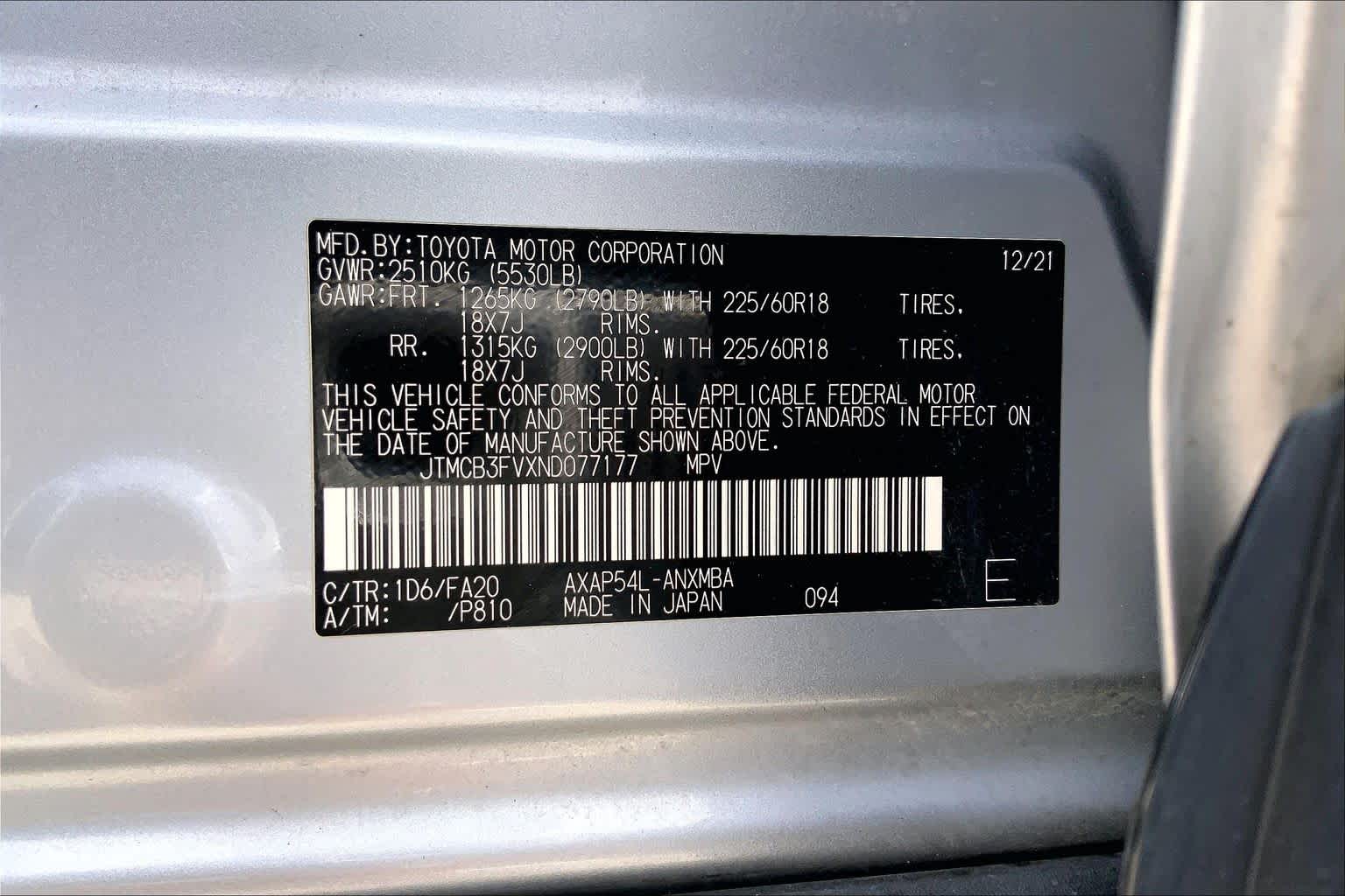 2022 Toyota RAV4 Prime SE Silver Sky Metallic at Group 1 Toyota Southwest