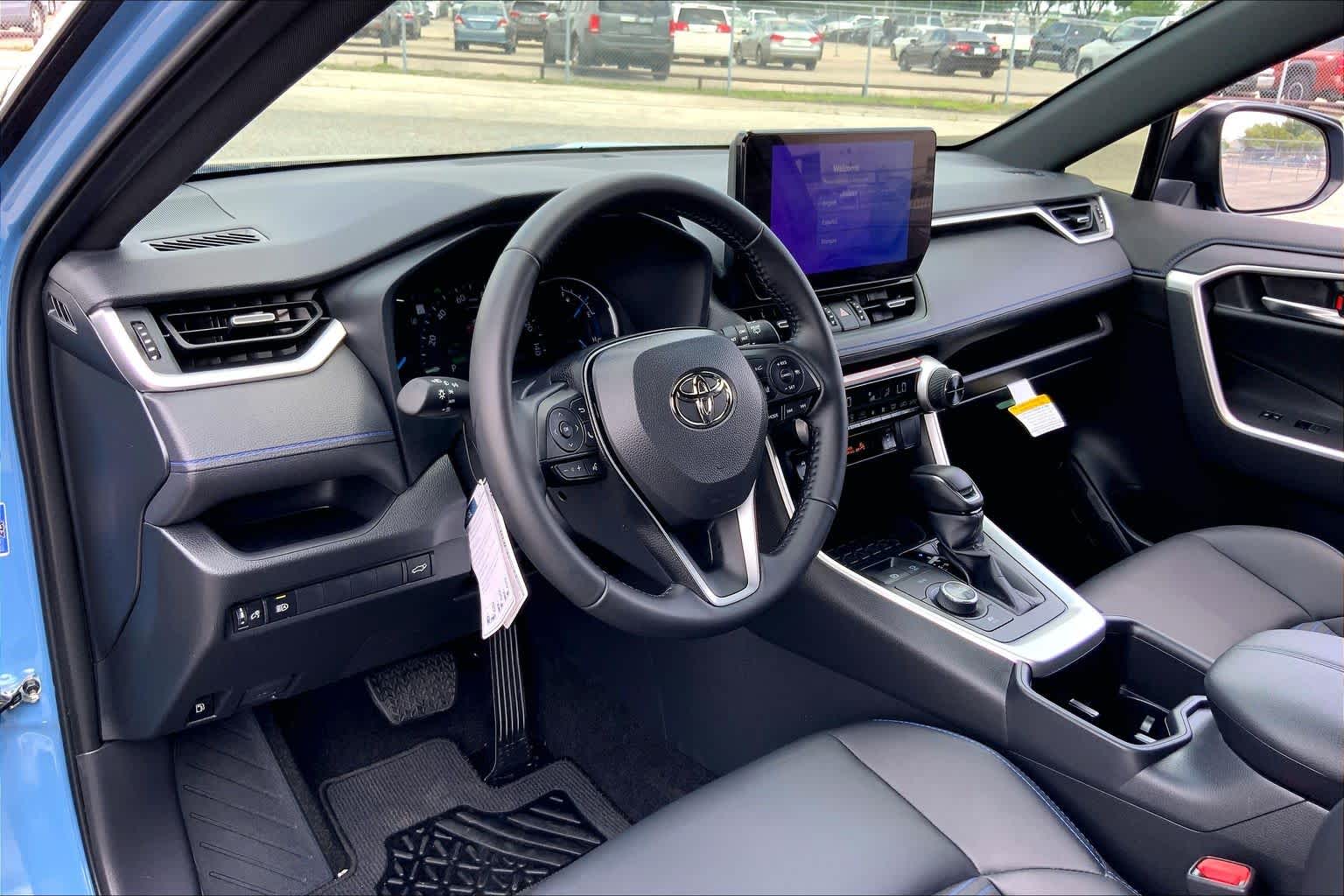 2025 Toyota RAV4 Hybrid XSE Cavalry Blue/Midnight Black Metallic at Group 1 Toyota Southwest
