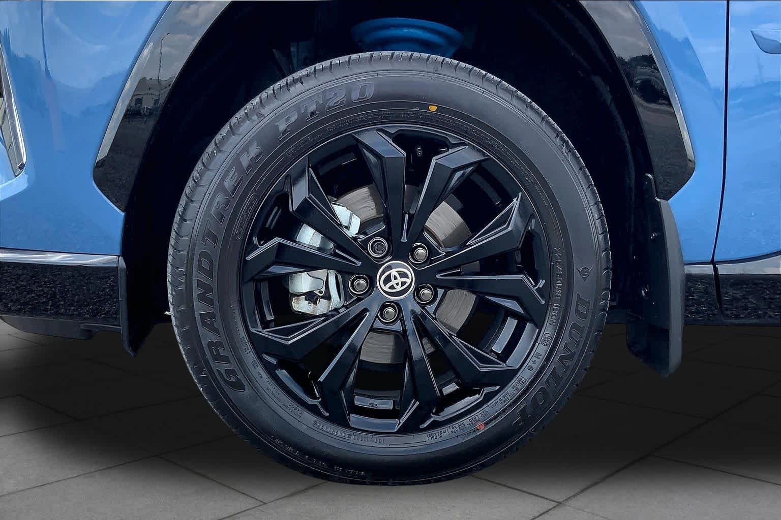 2025 Toyota RAV4 Hybrid XSE Cavalry Blue/Midnight Black Metallic at Group 1 Toyota Southwest