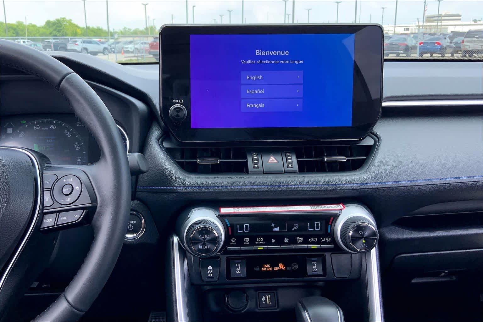 2025 Toyota RAV4 Hybrid XSE Cavalry Blue/Midnight Black Metallic at Group 1 Toyota Southwest