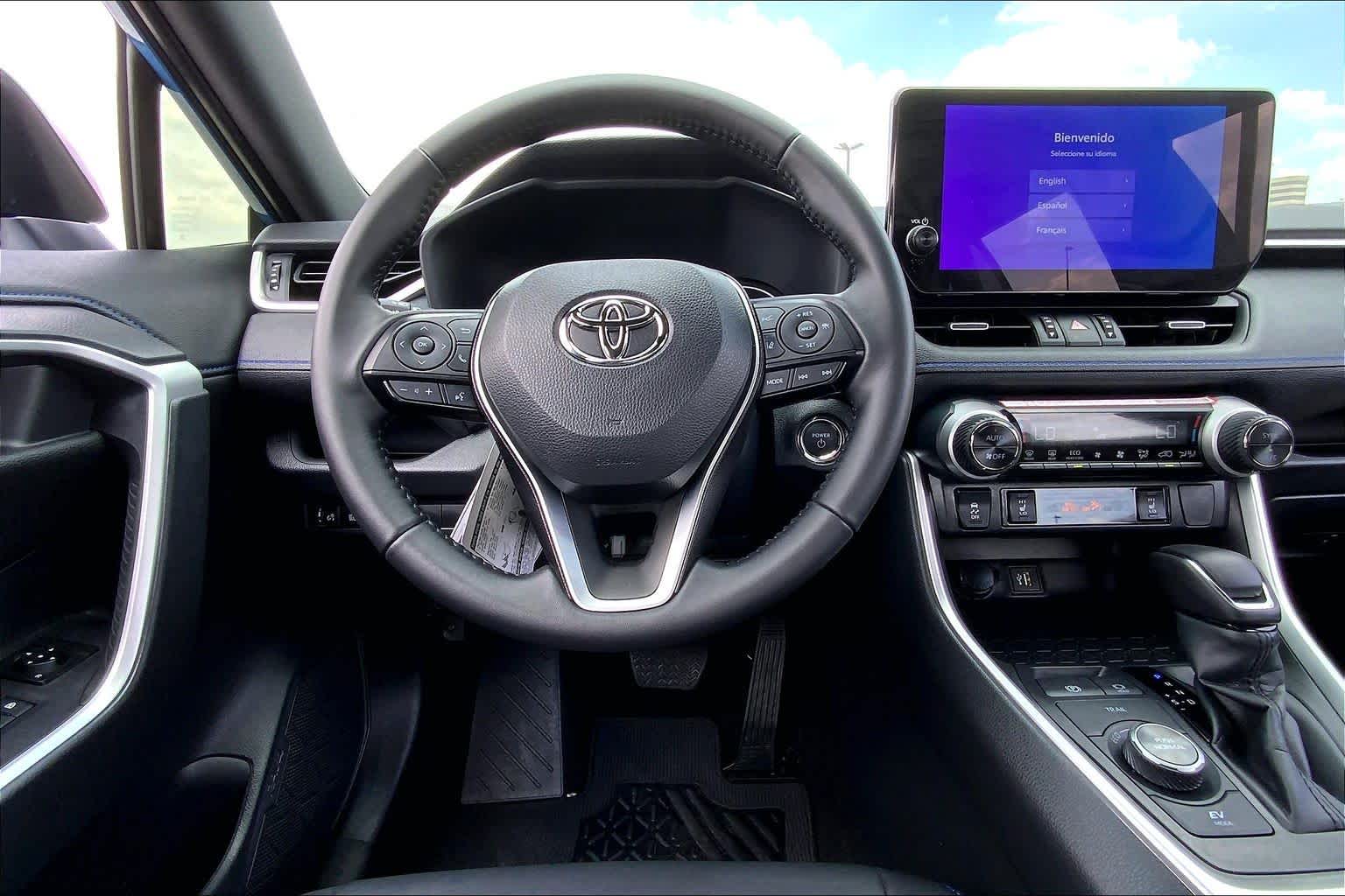 2025 Toyota RAV4 Hybrid XSE Cavalry Blue/Midnight Black Metallic at Group 1 Toyota Southwest