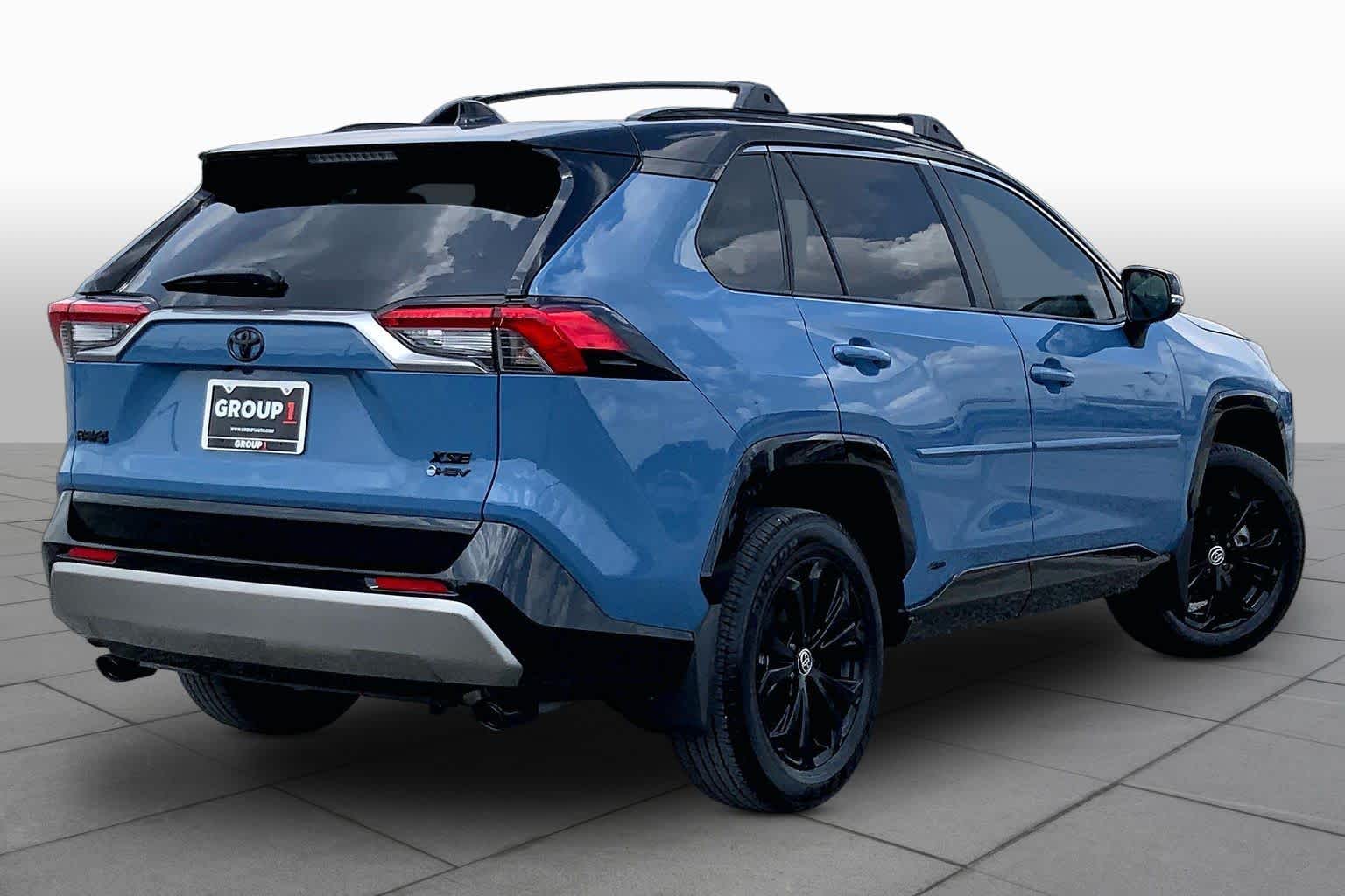 2025 Toyota RAV4 Hybrid XSE Cavalry Blue/Midnight Black Metallic at Group 1 Toyota Southwest