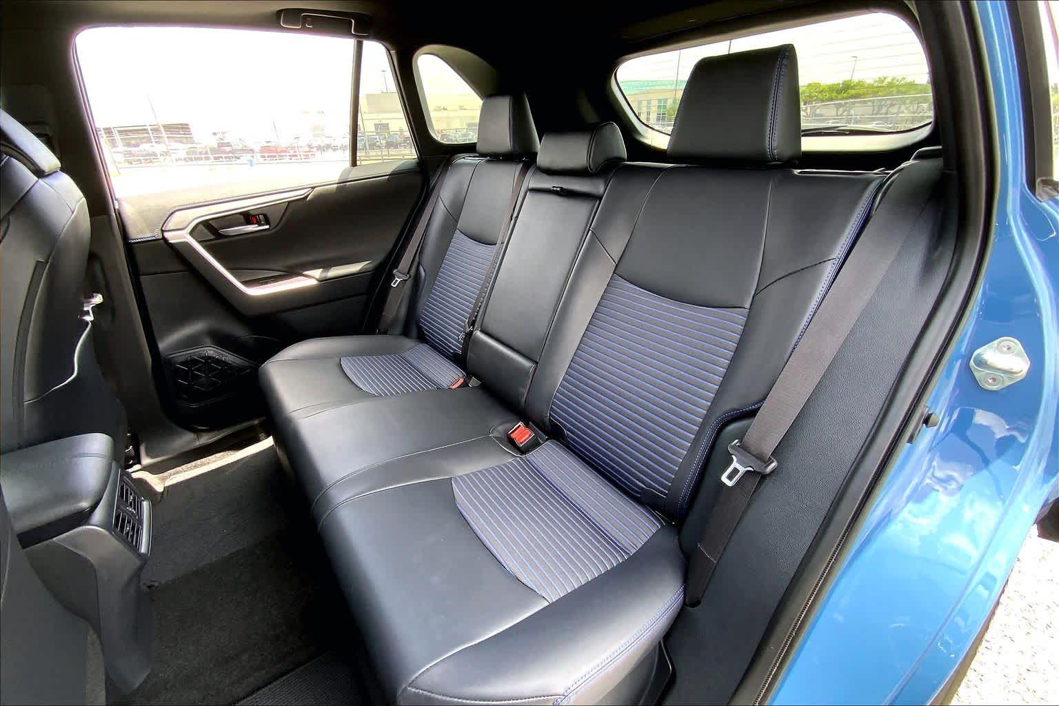 2025 Toyota RAV4 Hybrid XSE Cavalry Blue/Midnight Black Metallic at Group 1 Toyota Southwest