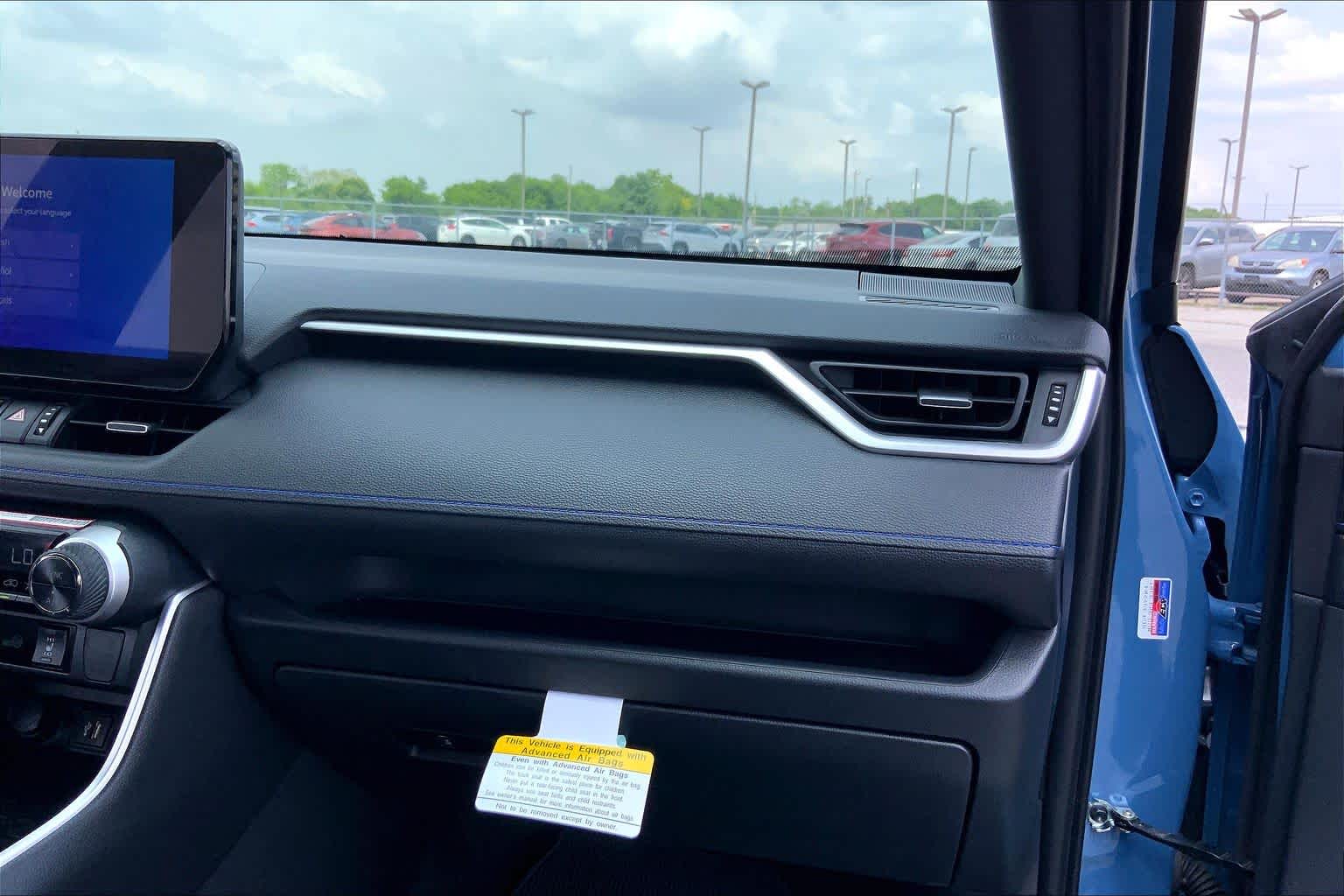 2025 Toyota RAV4 Hybrid XSE Cavalry Blue/Midnight Black Metallic at Group 1 Toyota Southwest