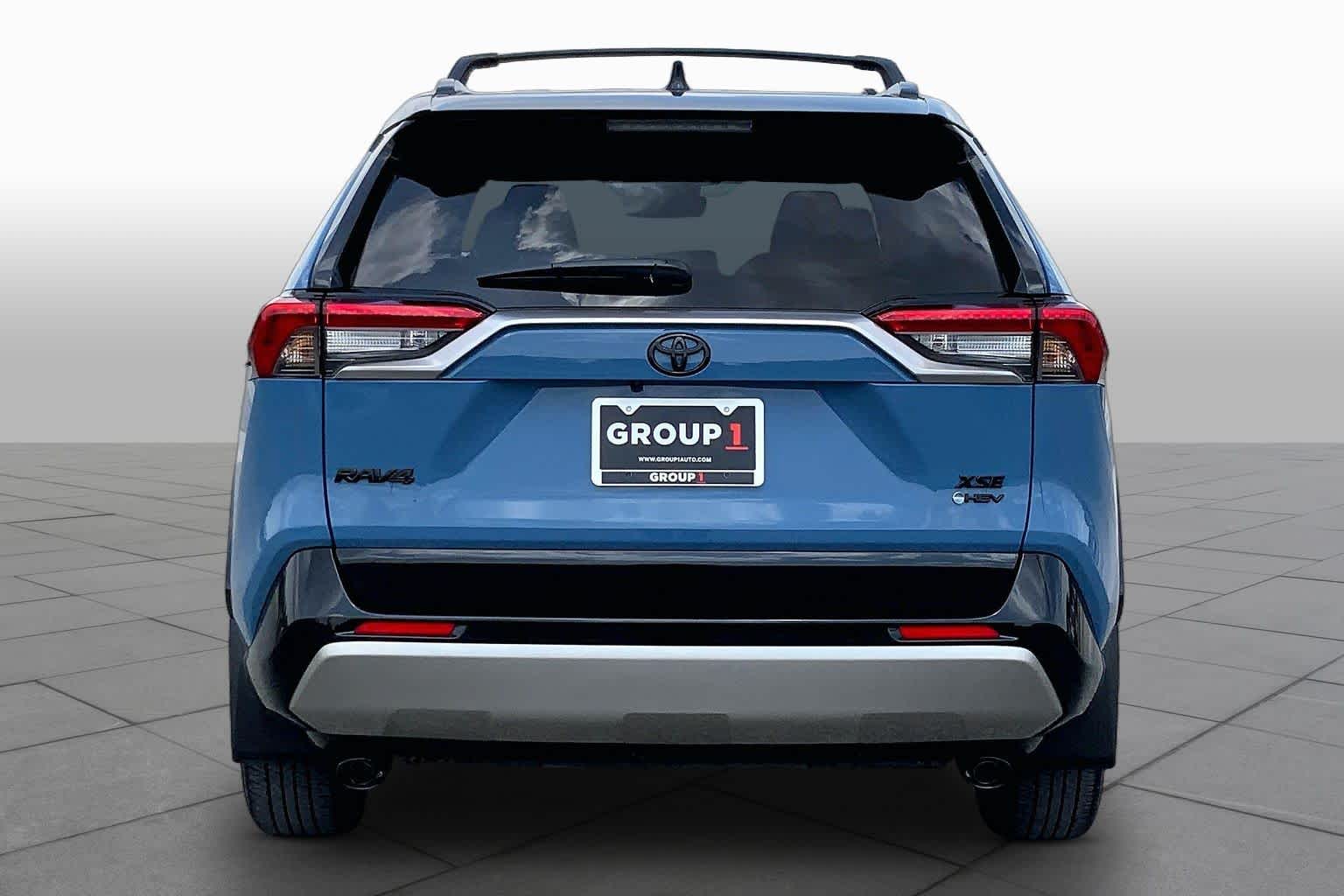 2025 Toyota RAV4 Hybrid XSE Cavalry Blue/Midnight Black Metallic at Group 1 Toyota Southwest