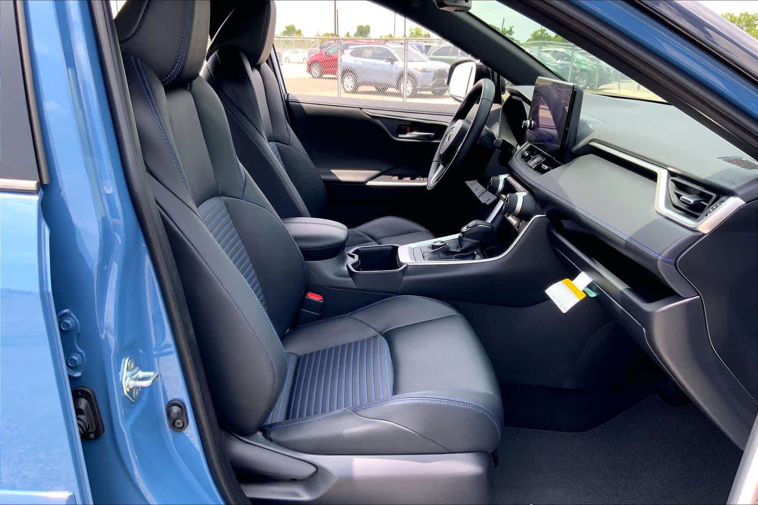 2025 Toyota RAV4 Hybrid XSE Cavalry Blue/Midnight Black Metallic at Group 1 Toyota Southwest