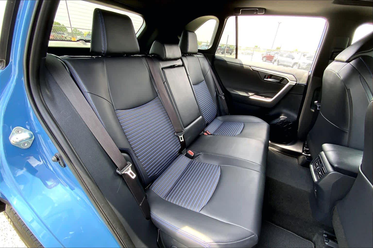 2025 Toyota RAV4 Hybrid XSE Cavalry Blue/Midnight Black Metallic at Group 1 Toyota Southwest