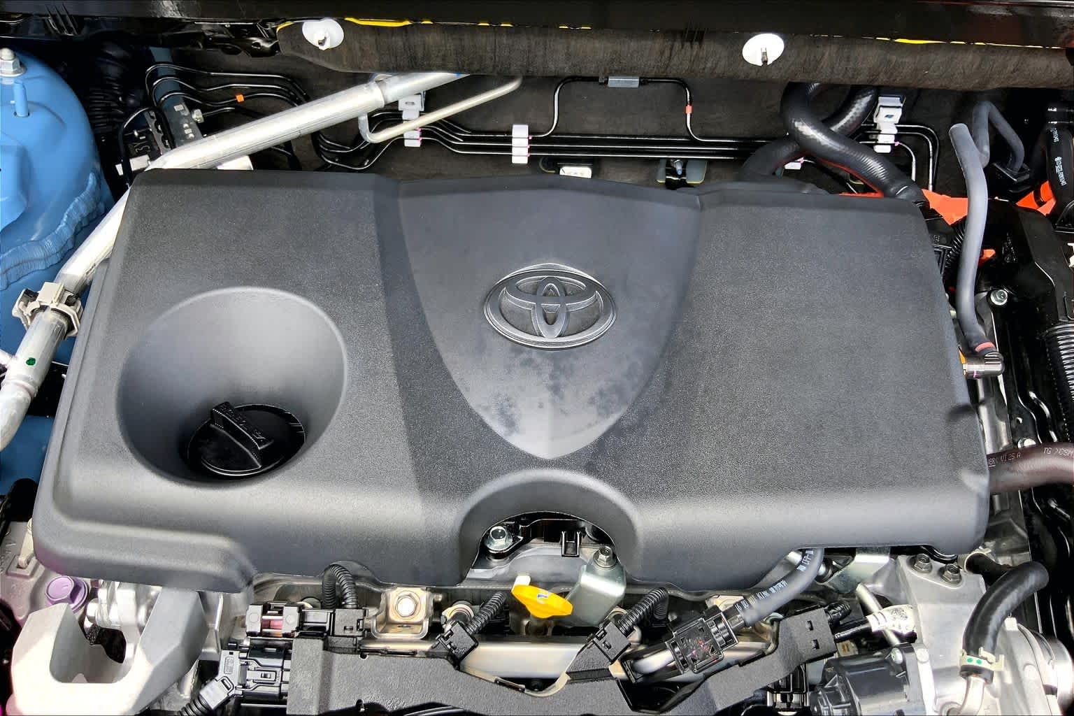 2025 Toyota RAV4 Hybrid XSE Cavalry Blue/Midnight Black Metallic at Group 1 Toyota Southwest