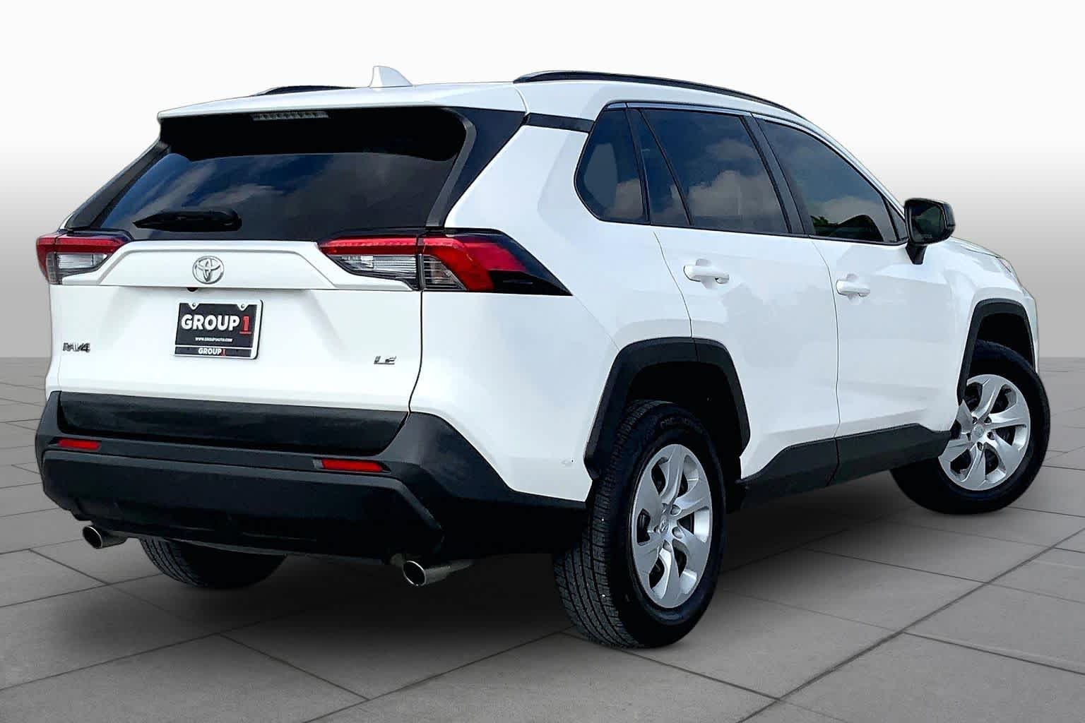 2019 Toyota RAV4 LE Super White at Lone Star Chevrolet
