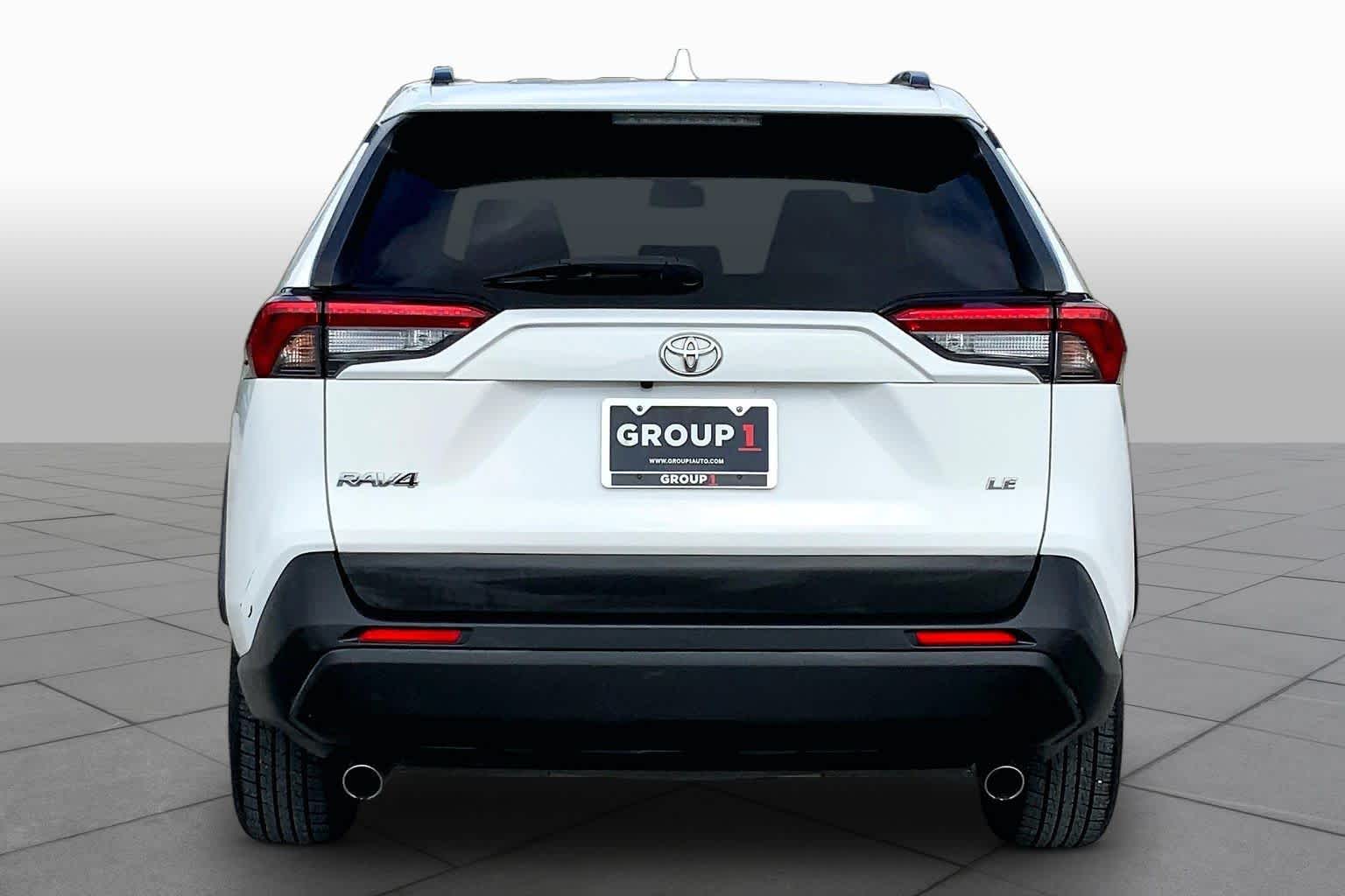 2019 Toyota RAV4 LE Super White at Lone Star Chevrolet