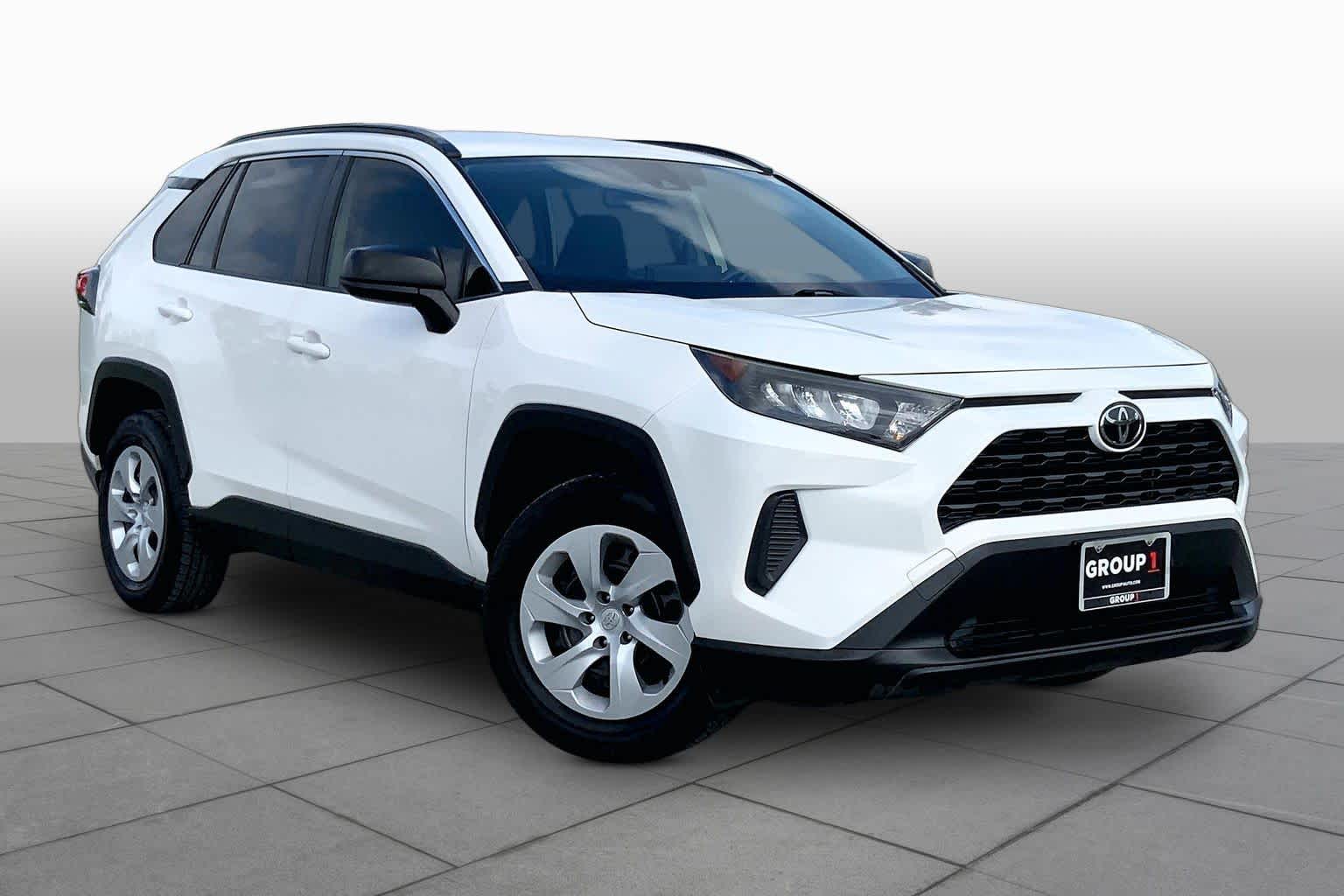 2019 Toyota RAV4 LE Super White at Lone Star Chevrolet