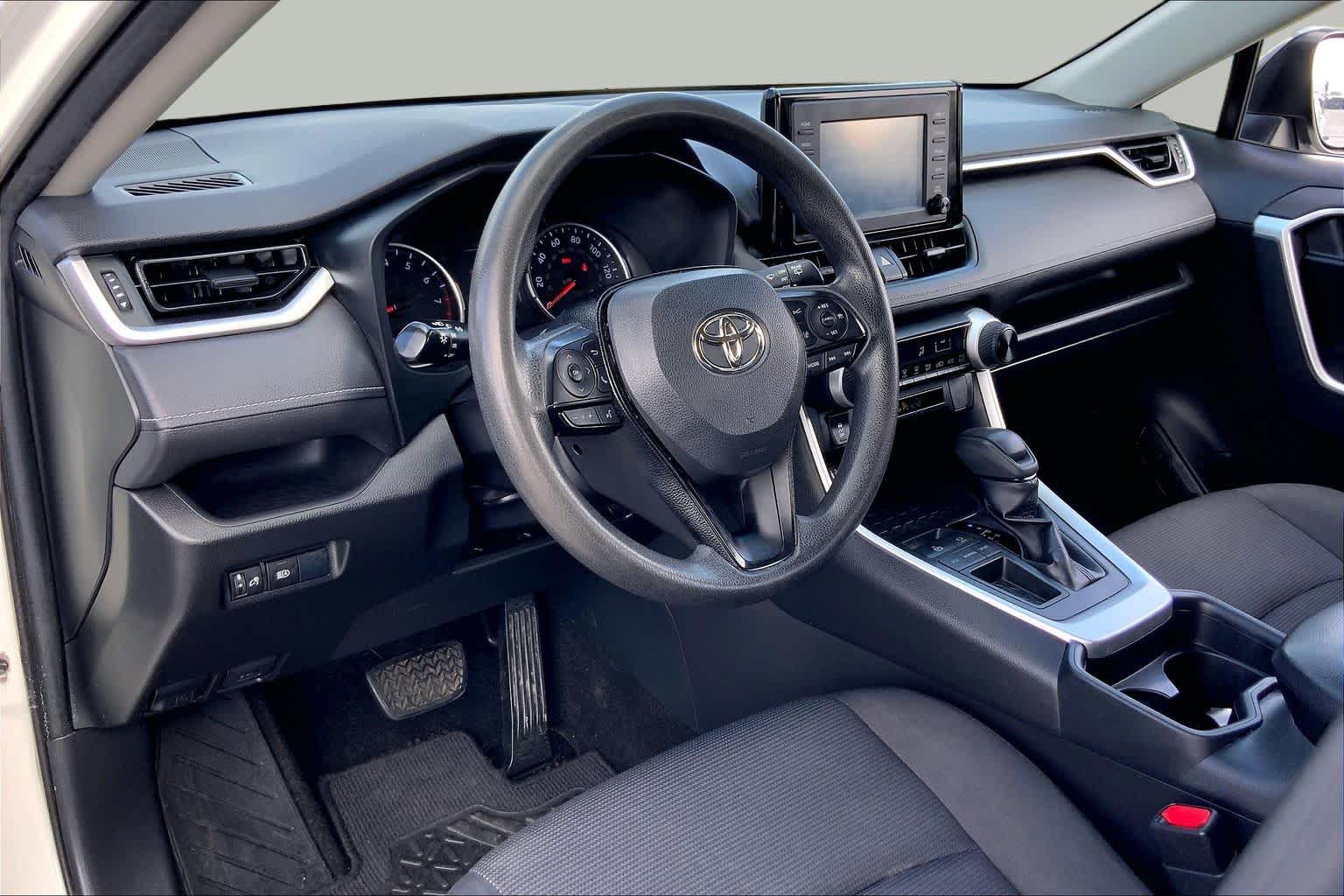 2019 Toyota RAV4 LE Super White at Lone Star Chevrolet