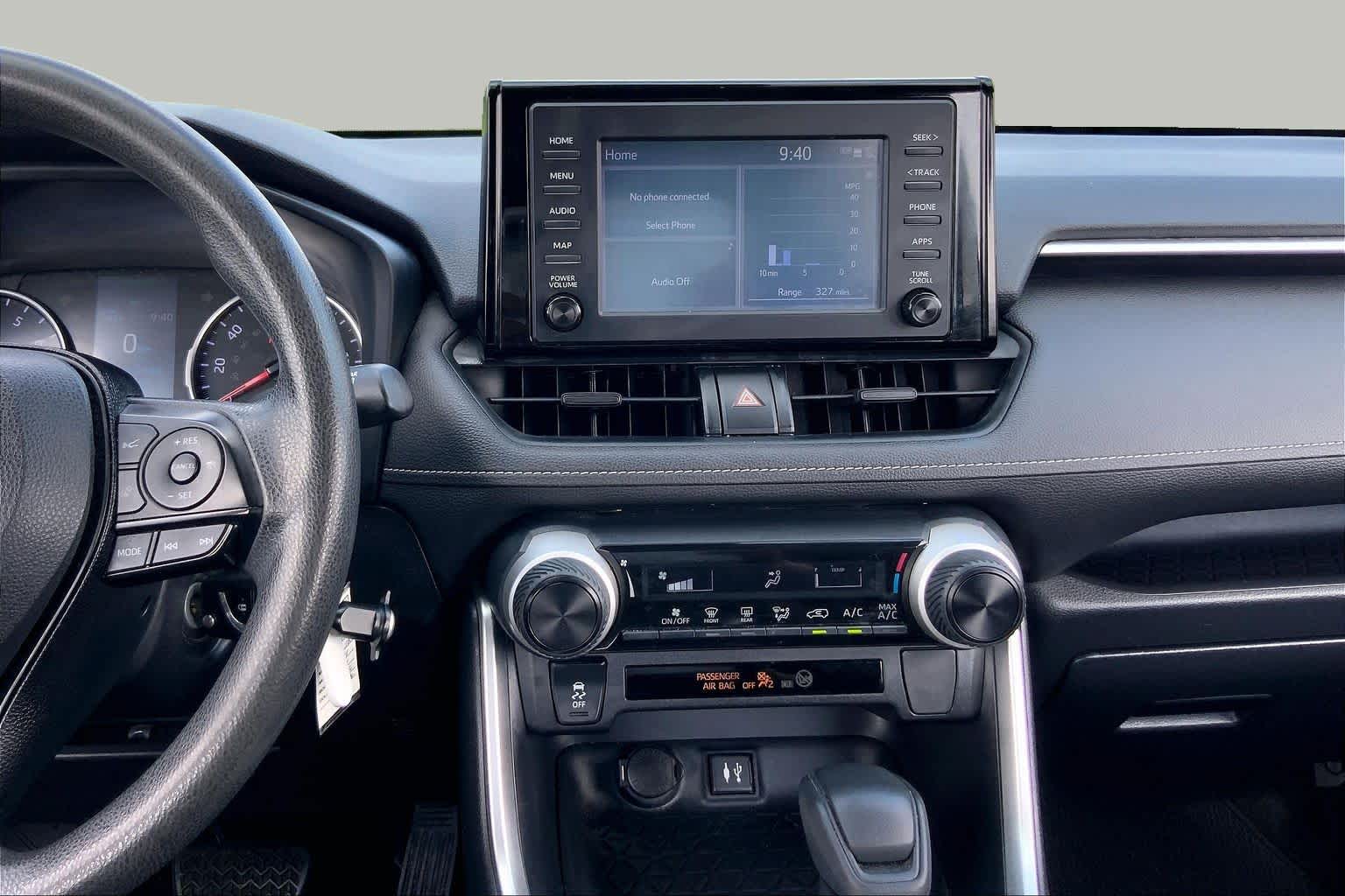 2019 Toyota RAV4 LE Super White at Lone Star Chevrolet