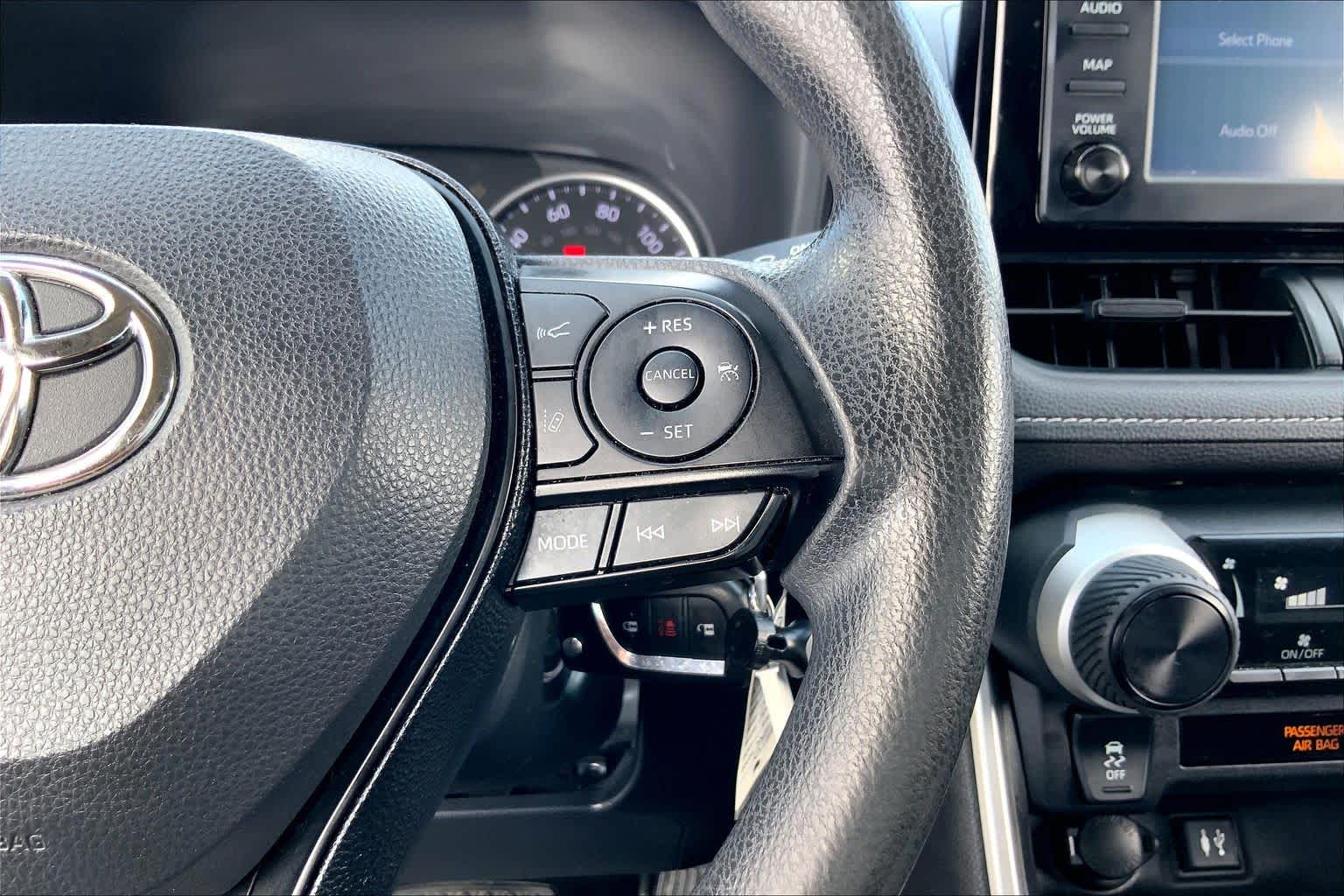 2019 Toyota RAV4 LE Super White at Lone Star Chevrolet