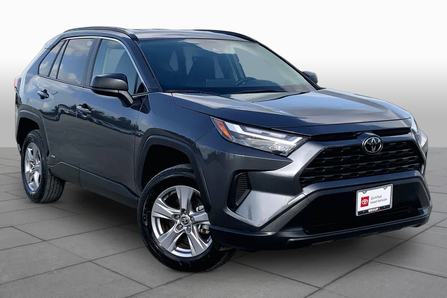 2025 Toyota RAV4 Hybrid LE Magnetic Gray Metallic at Group 1 Toyota Southwest