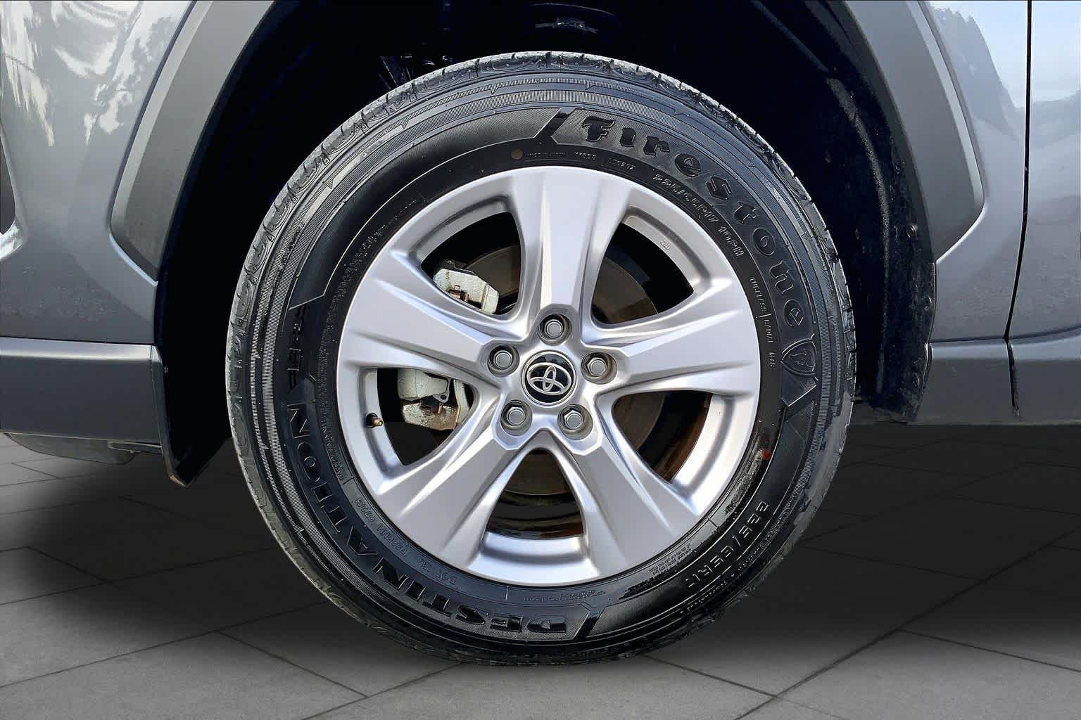 2025 Toyota RAV4 Hybrid LE Magnetic Gray Metallic at Group 1 Toyota Southwest