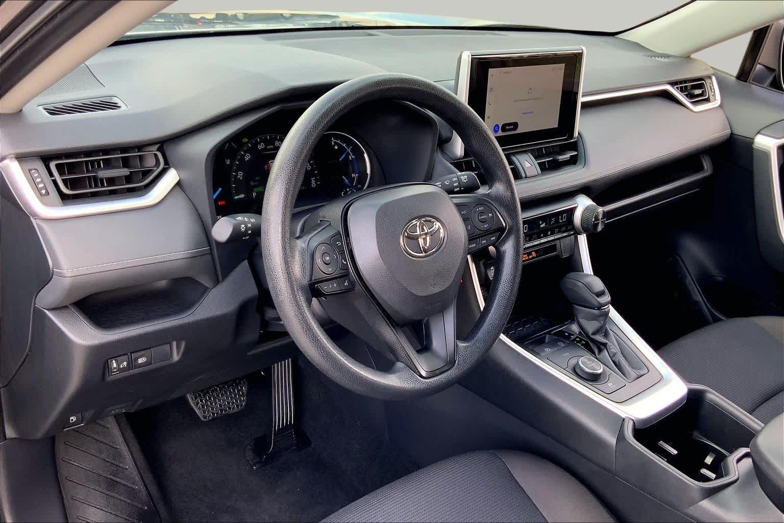 2025 Toyota RAV4 Hybrid LE Magnetic Gray Metallic at Group 1 Toyota Southwest