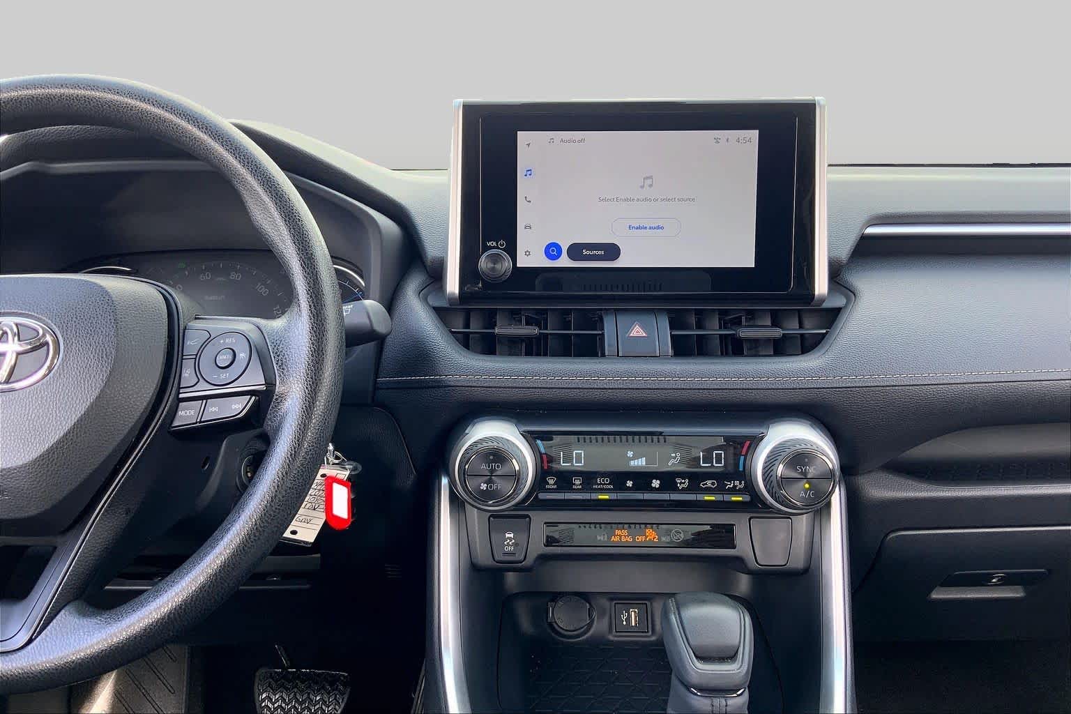 2025 Toyota RAV4 Hybrid LE Magnetic Gray Metallic at Group 1 Toyota Southwest