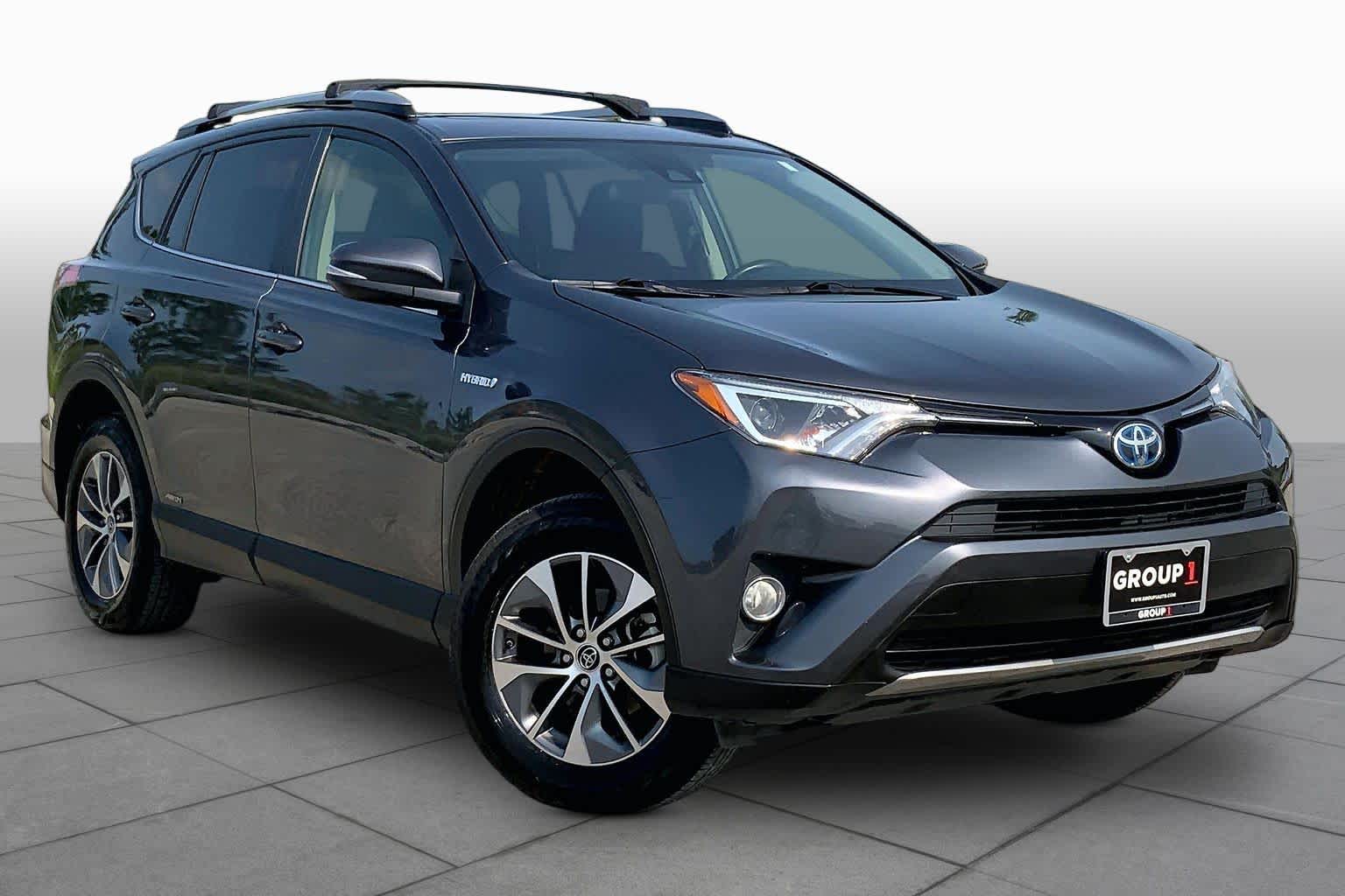 2018 Toyota RAV4 Hybrid LE Magnetic Gray Metallic at Group 1 Toyota Southwest