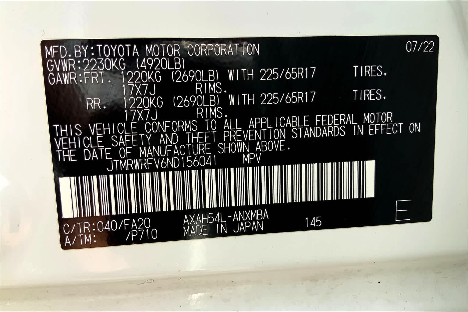 2022 Toyota RAV4 Hybrid XLE White at Group 1 Toyota Southwest